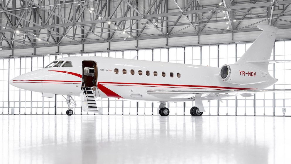 Dokia Air Puts Romania’s First Falcon into Service