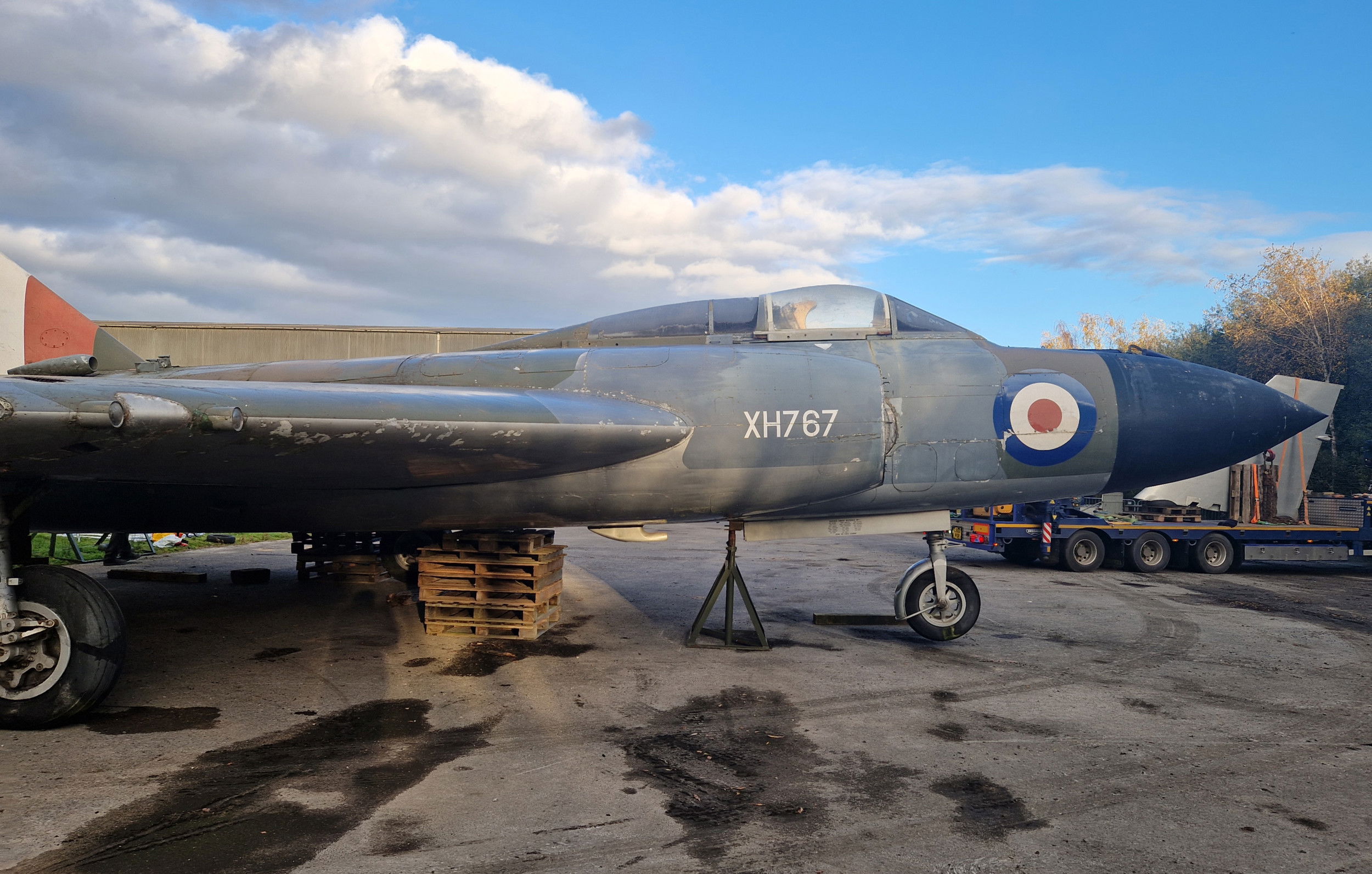 Gloster Javelin heads to East Midlands Aeropark