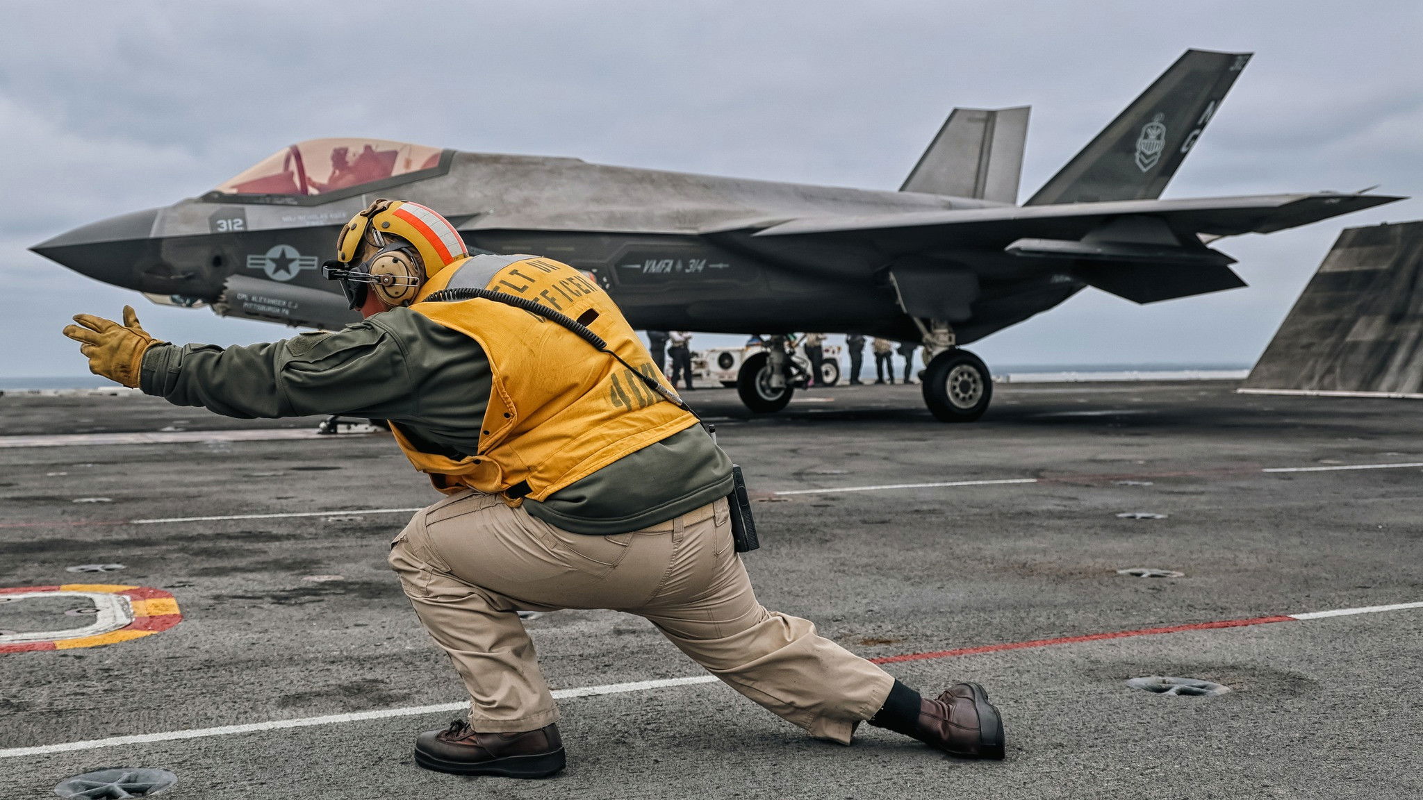 F-35C Lightning II used in combat for the first time