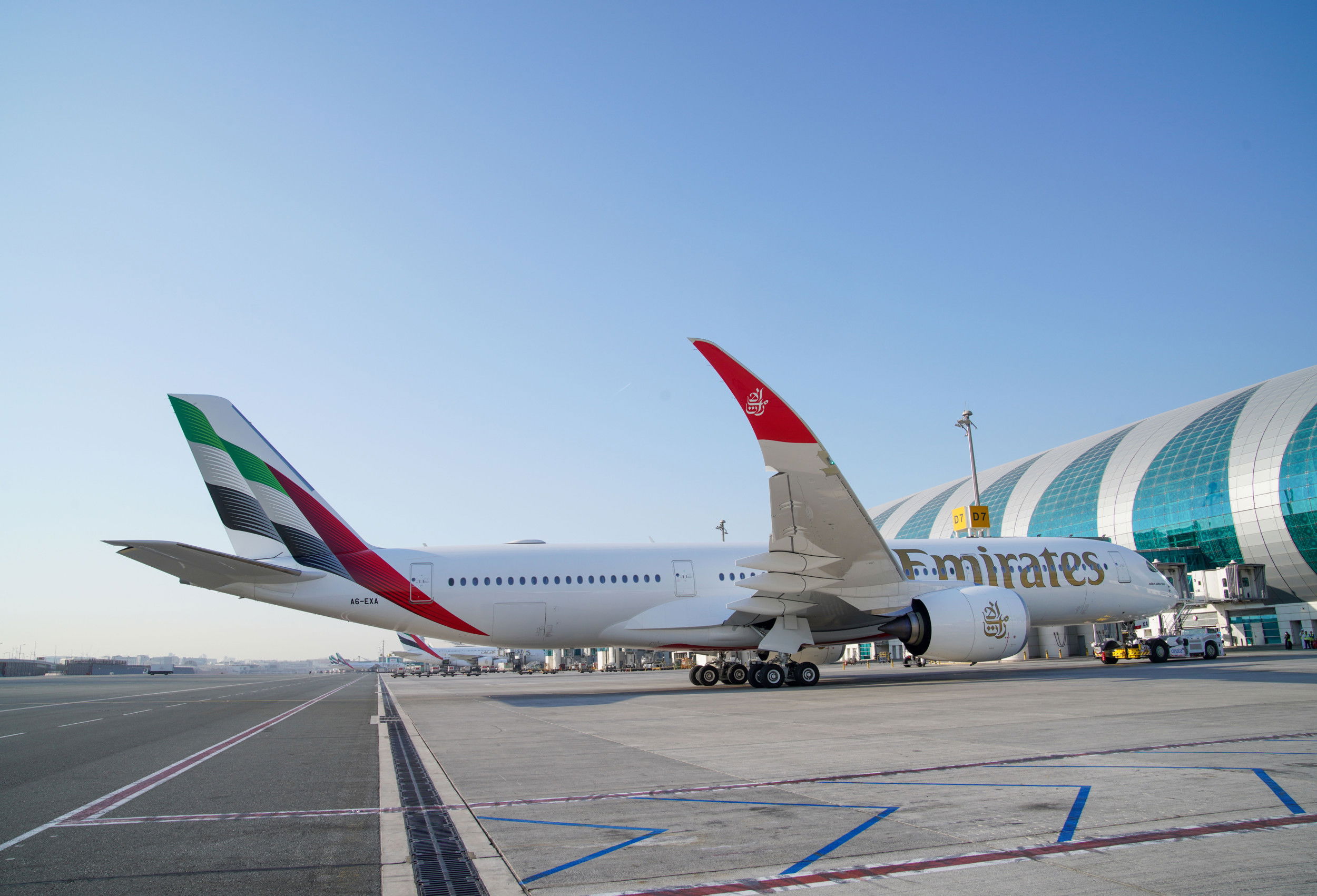 Emirates receives its first Airbus A350