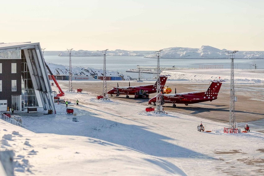 Greenland’s new international airport opens at Nuuk