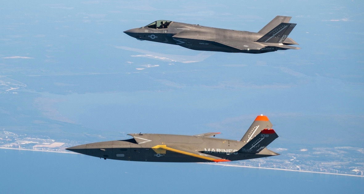 USMC completes first data link test with ‘Loyal Wingman’