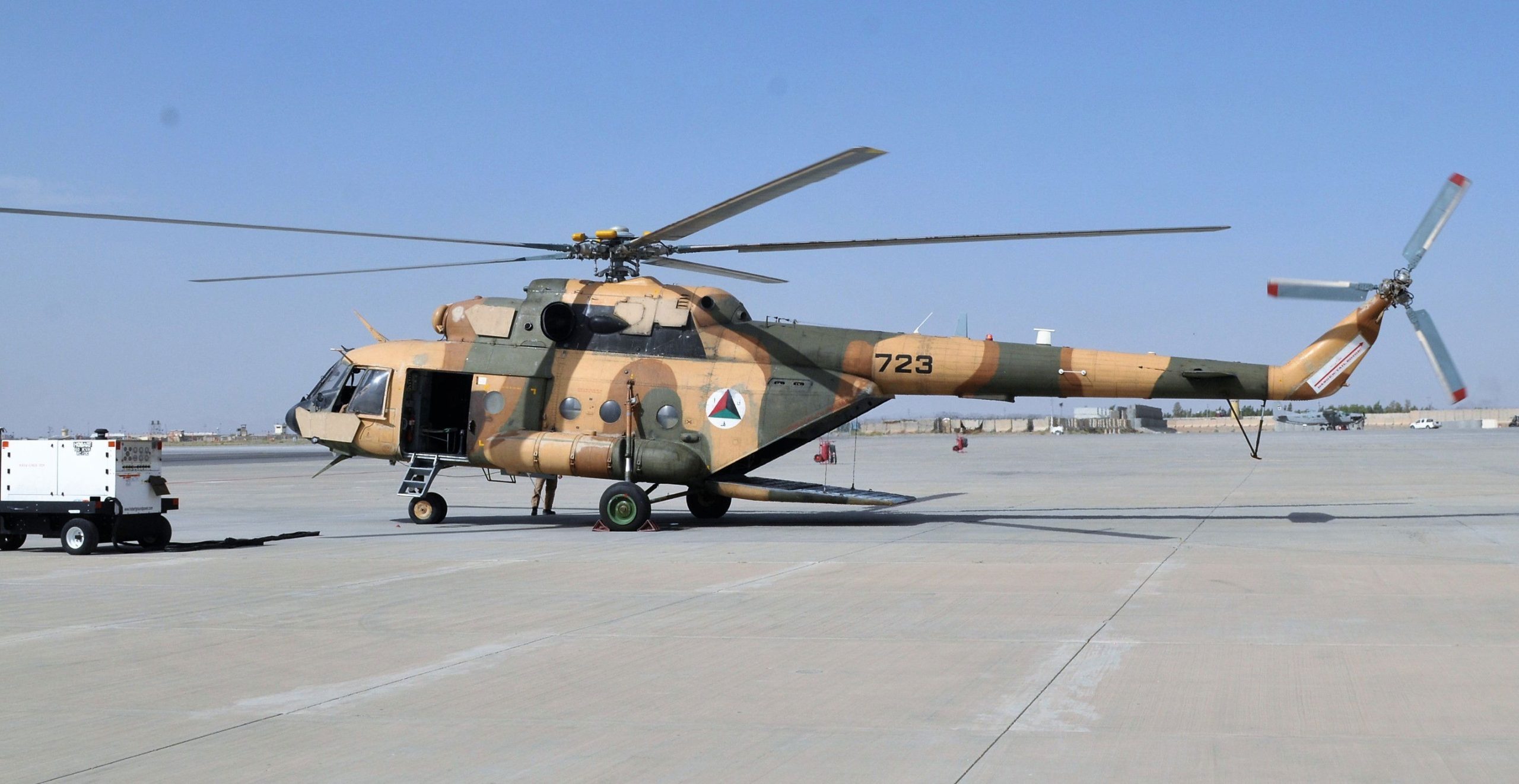 Un Mi-17 afgano se estrella en Jaghatu