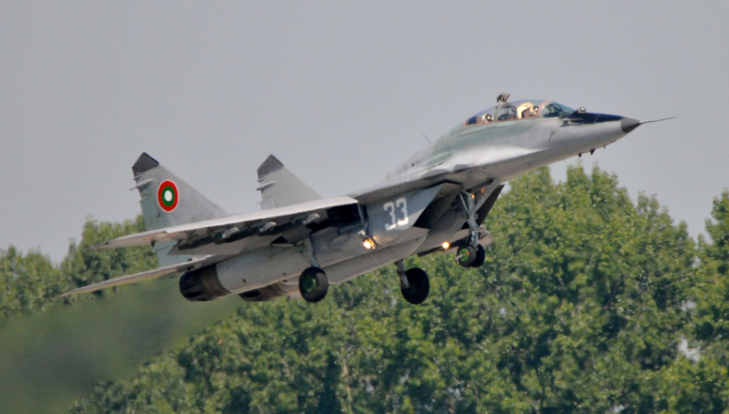 Bulgarian MiG-29 crashes into the Black Sea
