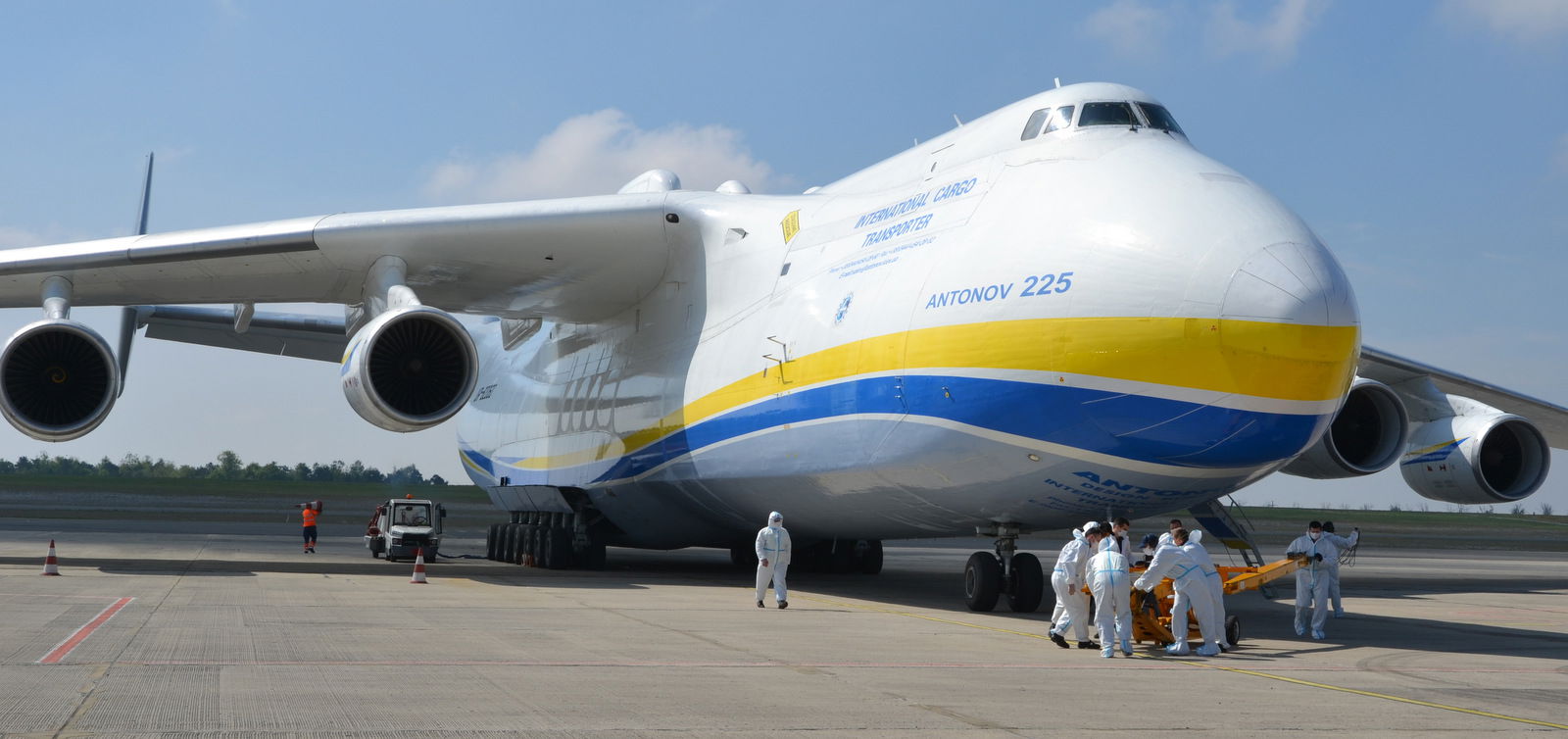 Crisis ucraniana: El Antonov An-225 se reporta como seguro