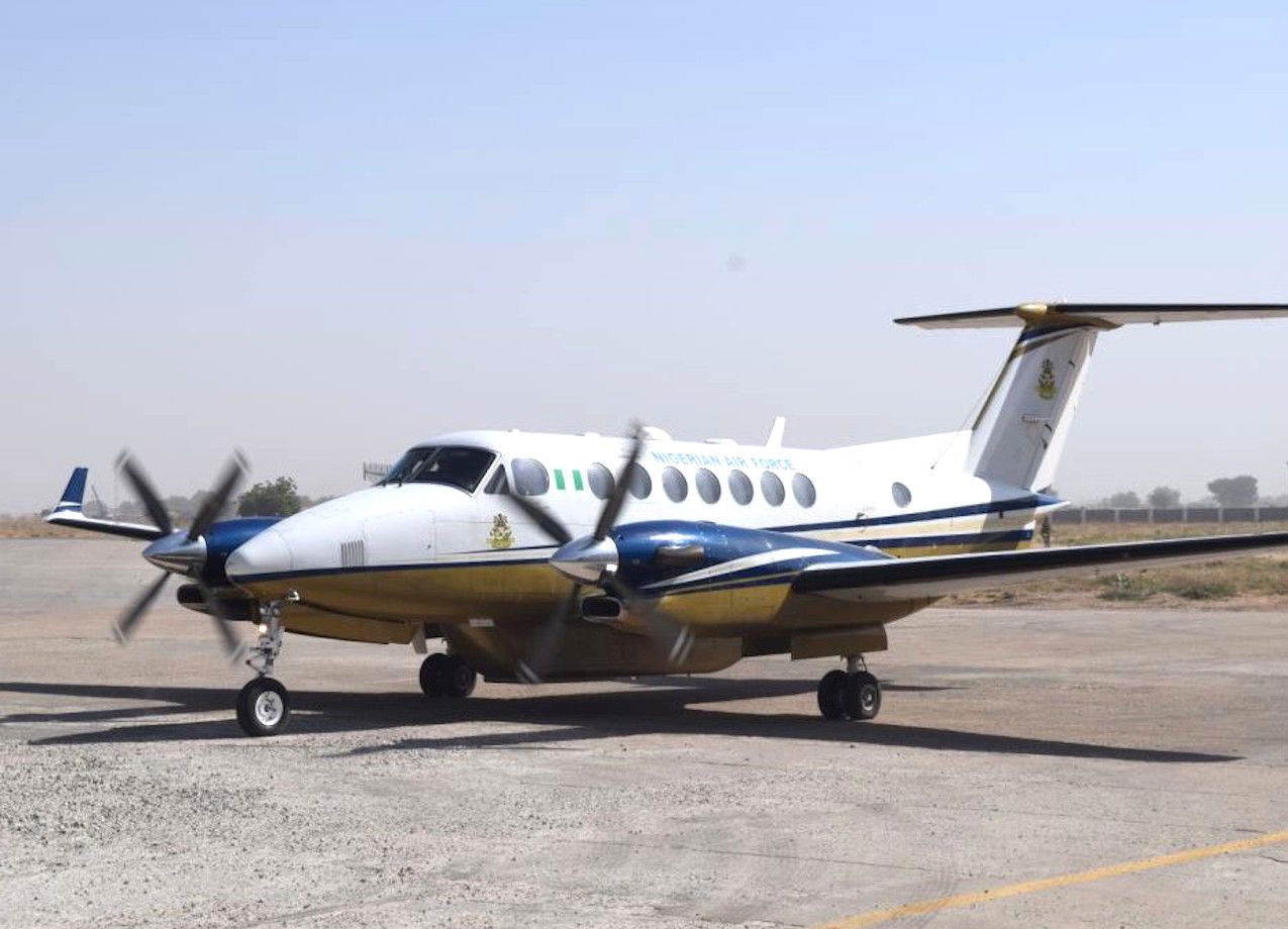 Muere un jefe del ejército nigeriano en un accidente de King Air 350i