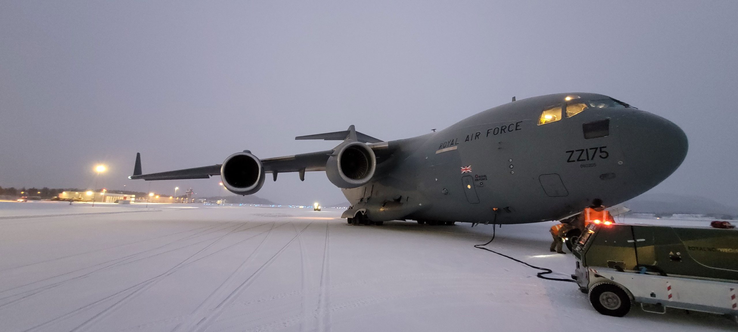 El C-17 de la RAF participa por primera vez en el ejercicio Clockwork