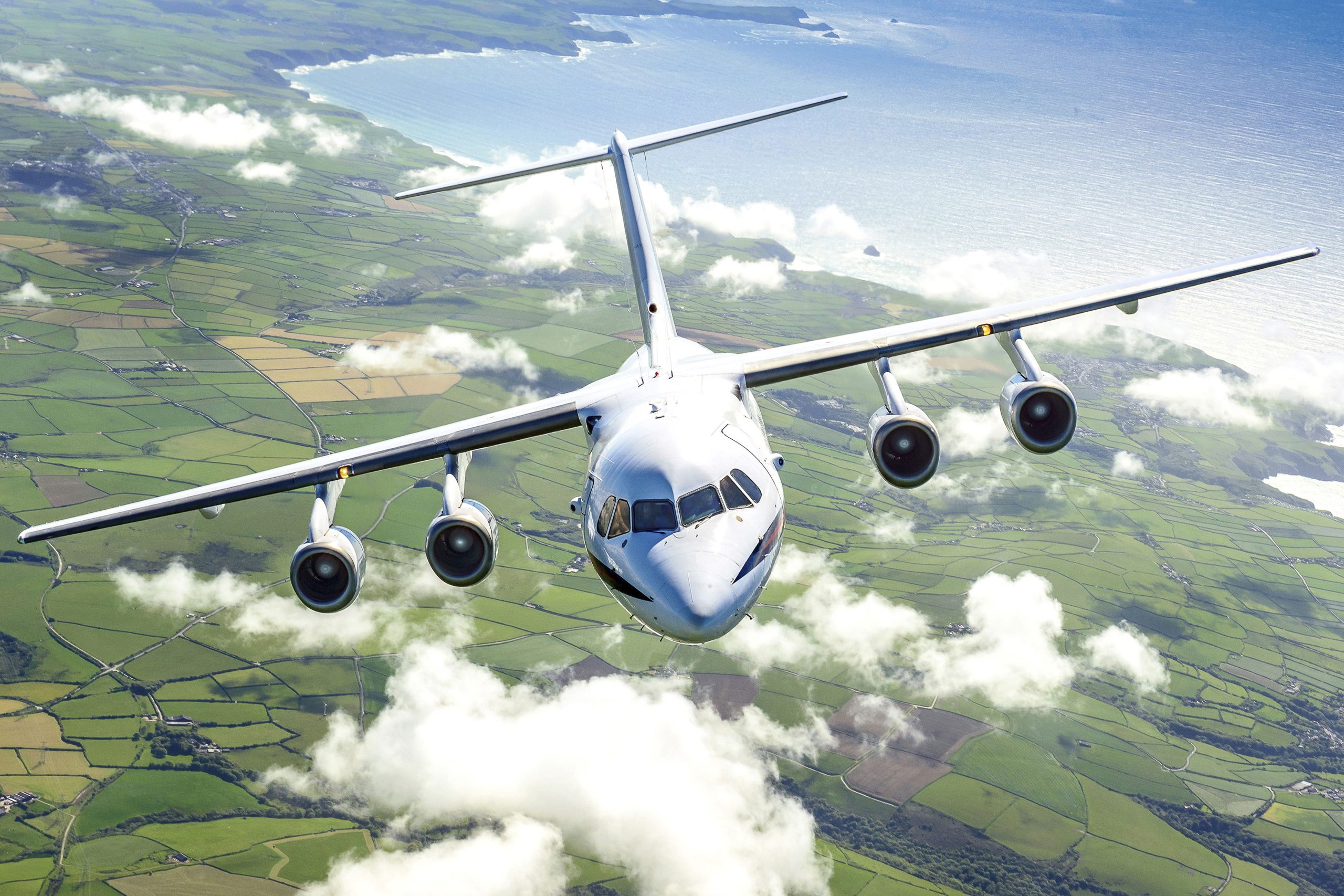 El último BAe 146 CC2 de la RAF completa su último vuelo