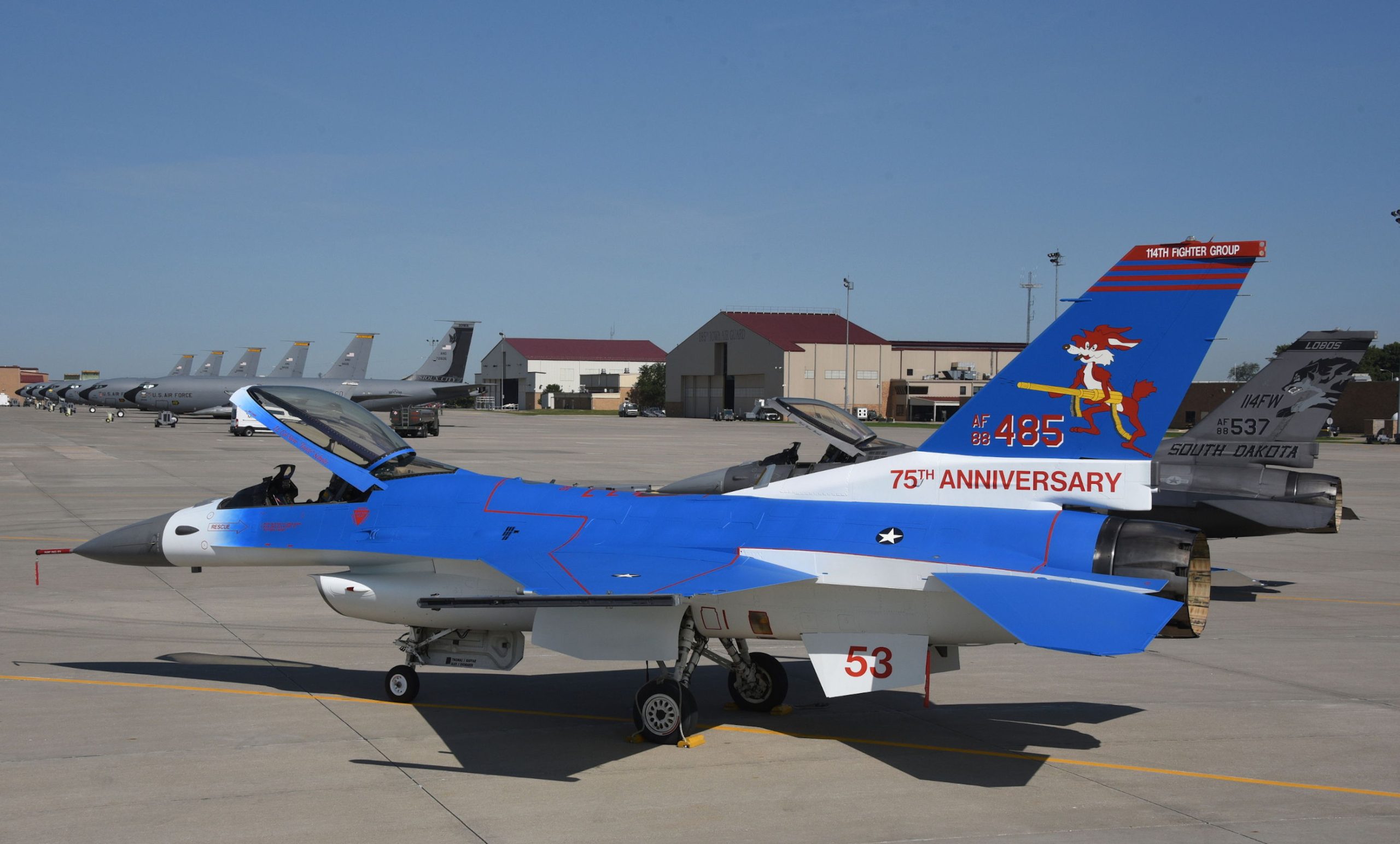 Smart heritage scheme for South Dakota ANG F-16C