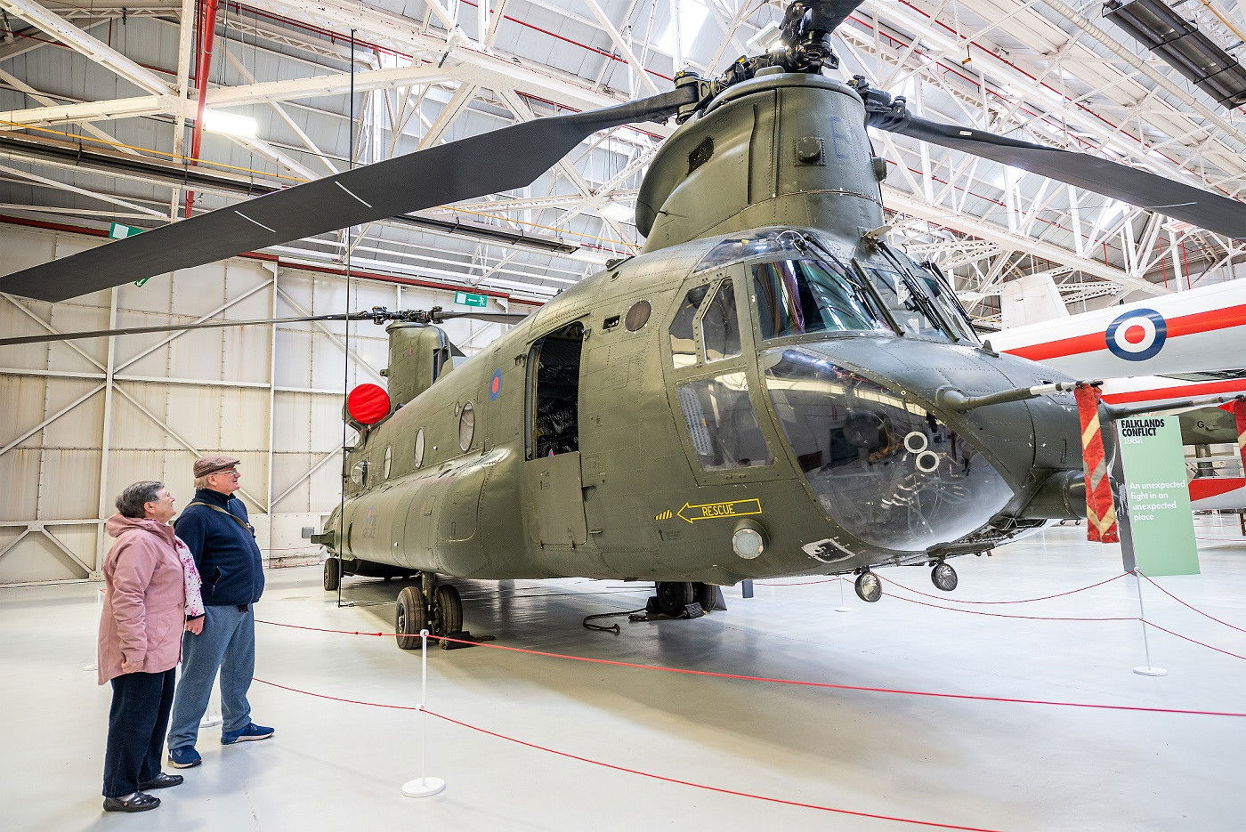Bravo November ya está expuesto en el Museo de la RAF