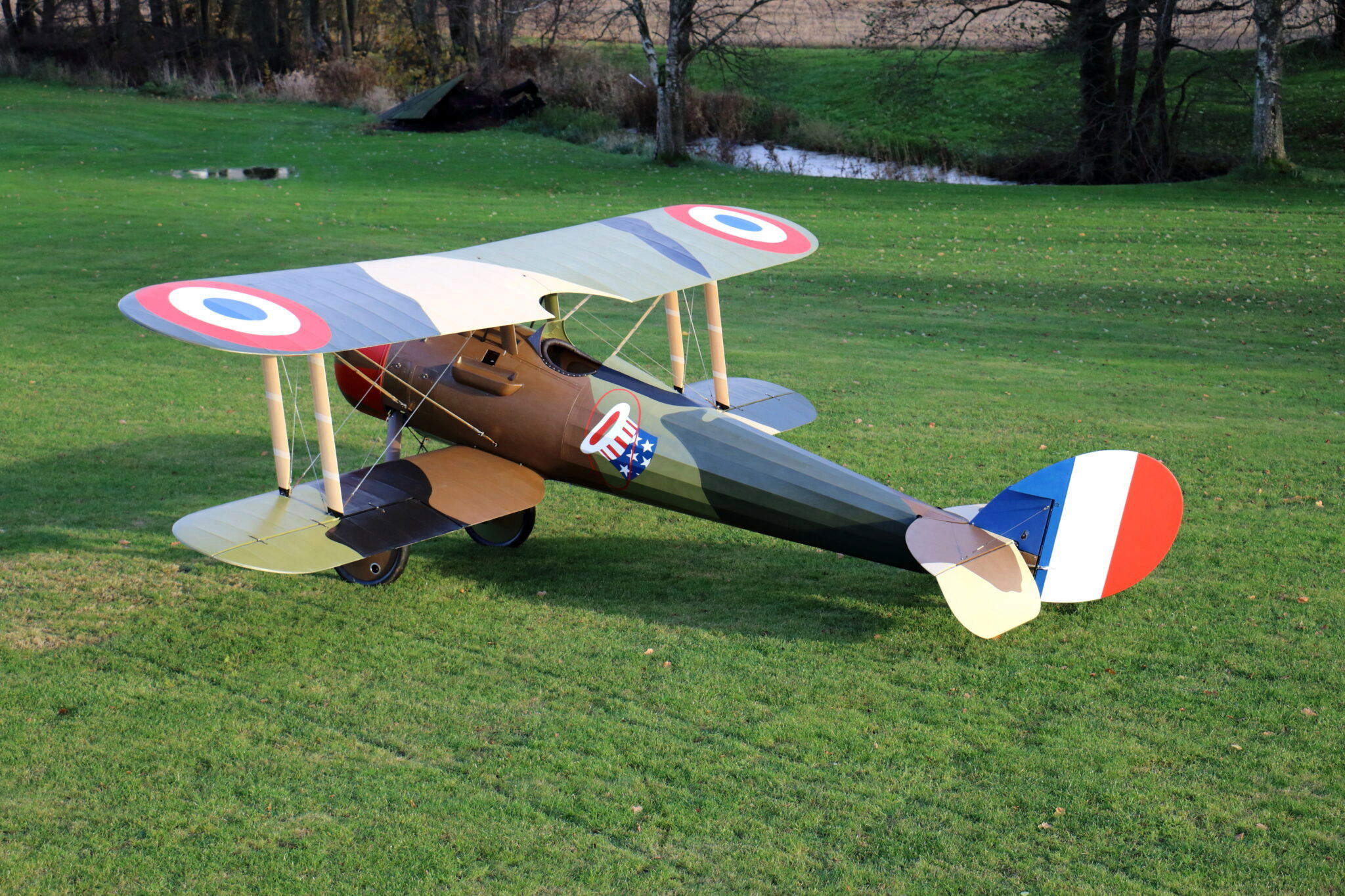 El biplano Nieuport original vuelve a volar en Suecia