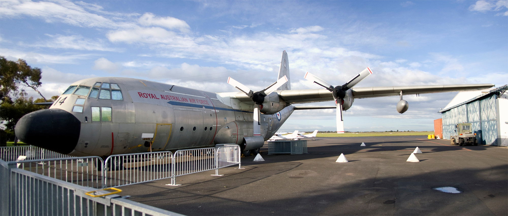 Último Hércules australiano desechado