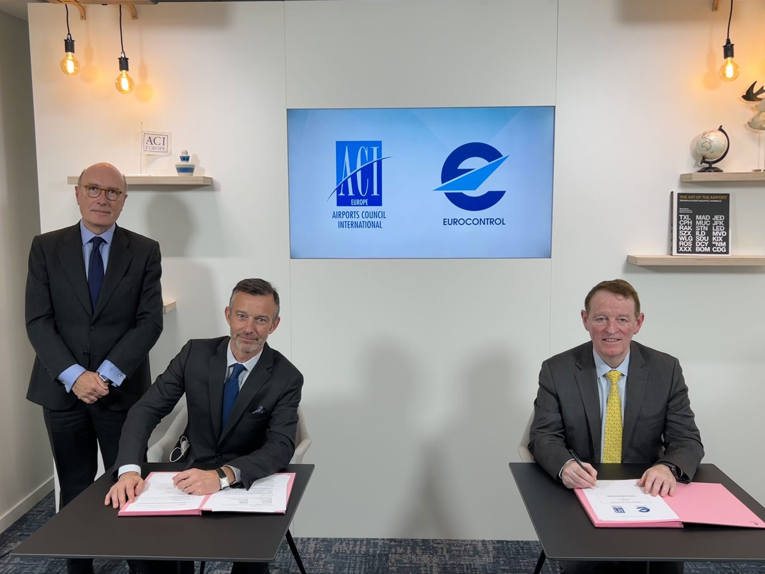 Eurocontrol and ACI Europe sign MoU