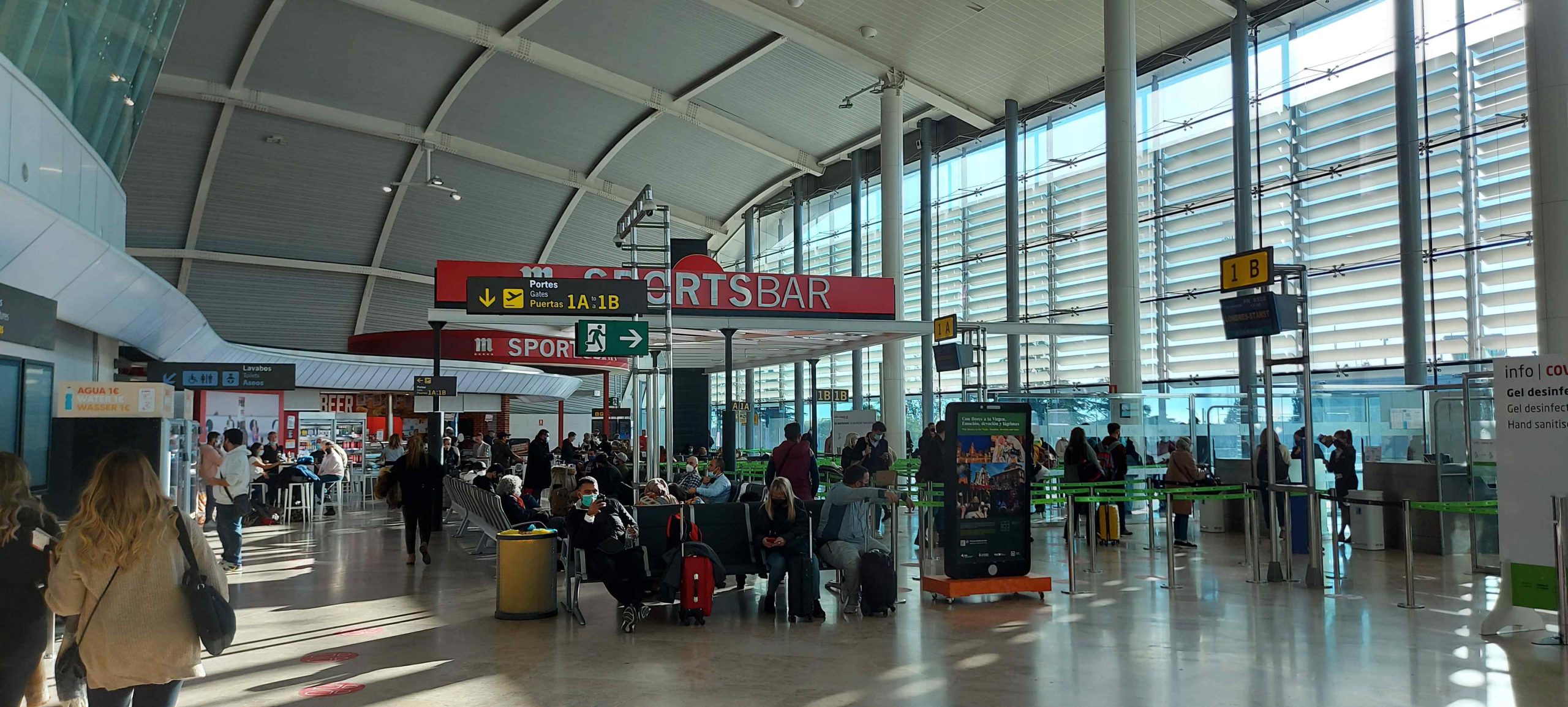 SENAR prueba Respira en el aeropuerto de Valencia de AENA