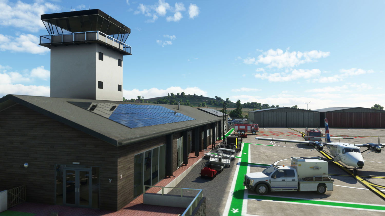 Microsoft Flight Simulator Arrives at Land's End