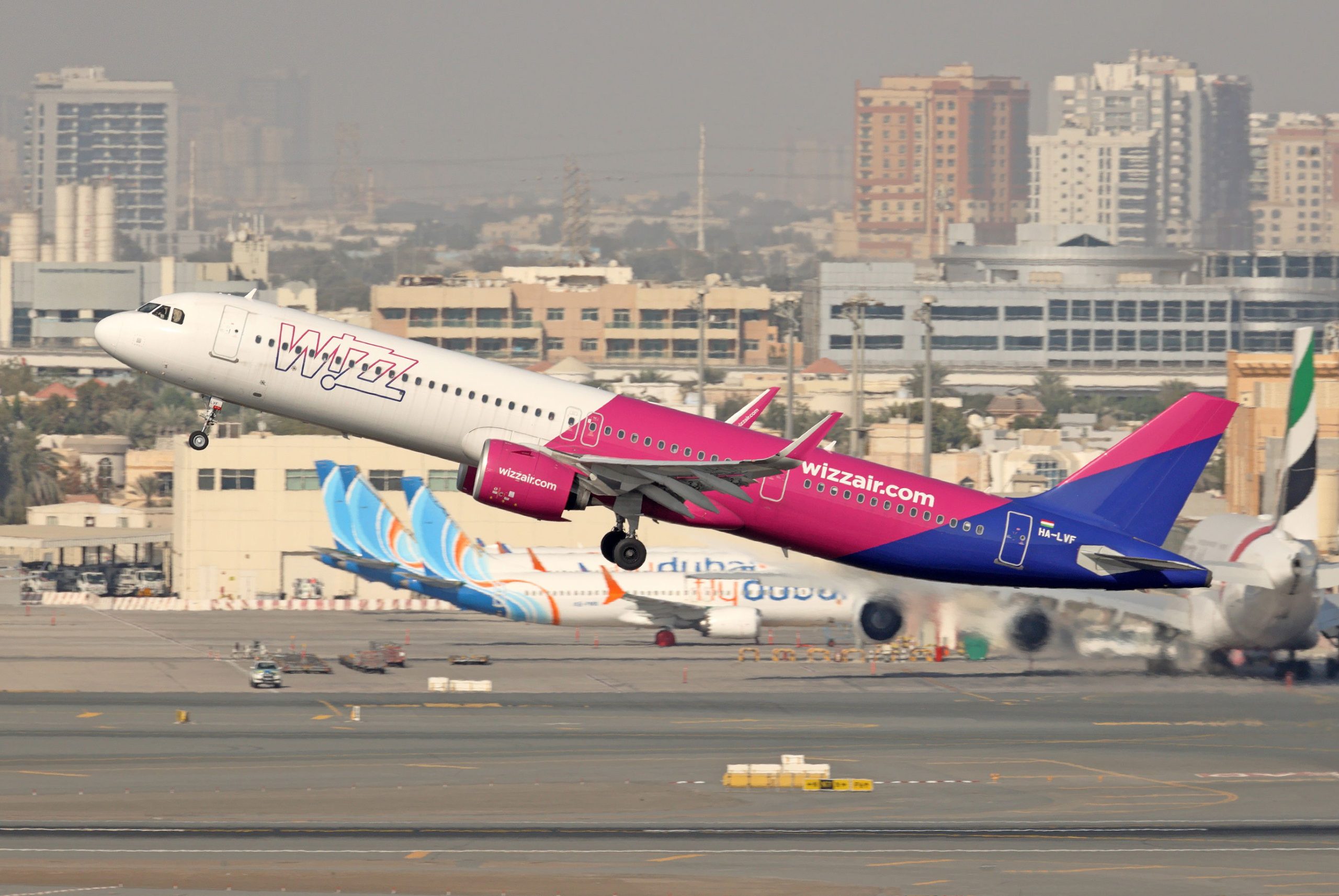 Wizz Air revela las cifras de tráfico de 2021