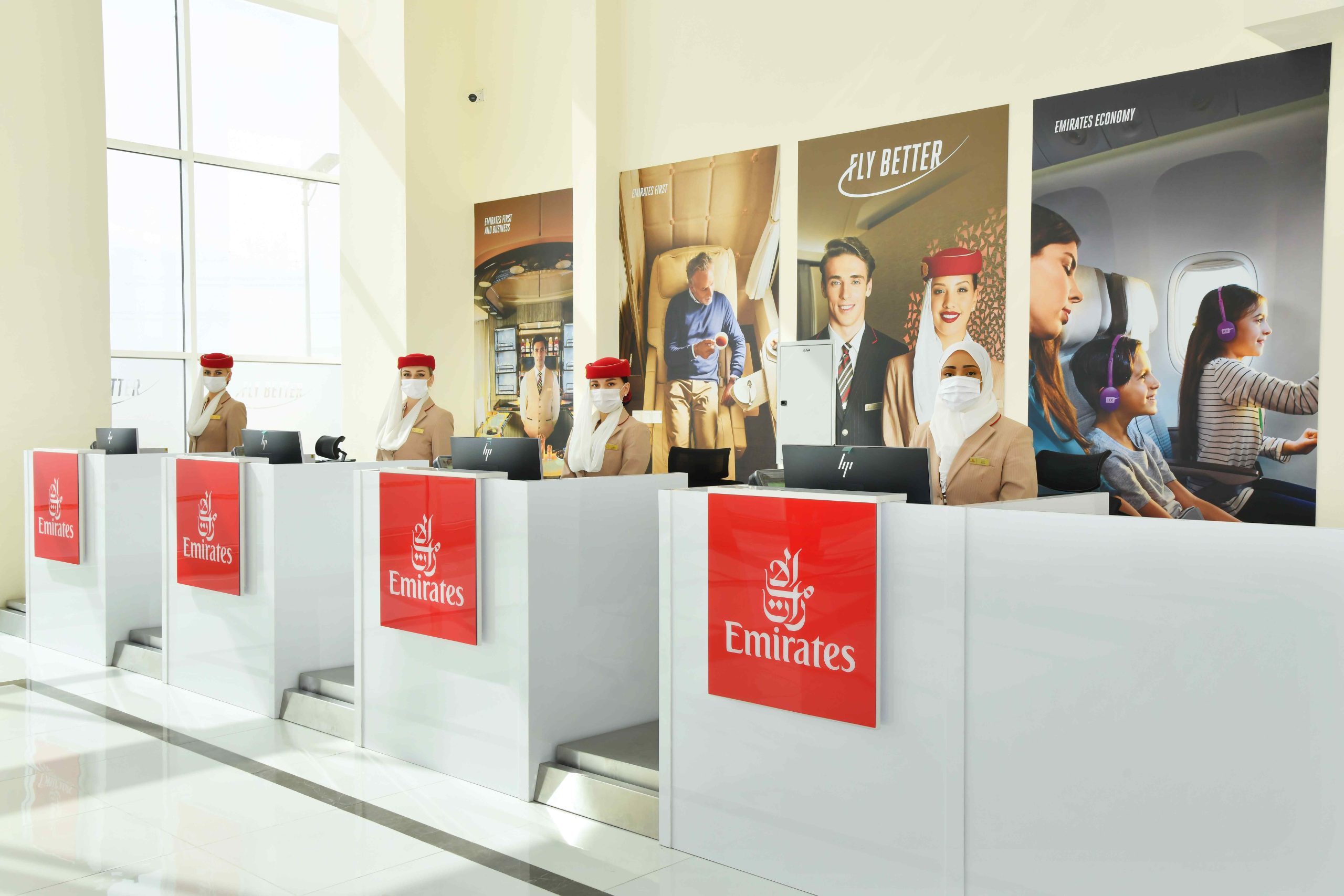 Emirates opens  check-in facility in Ajman