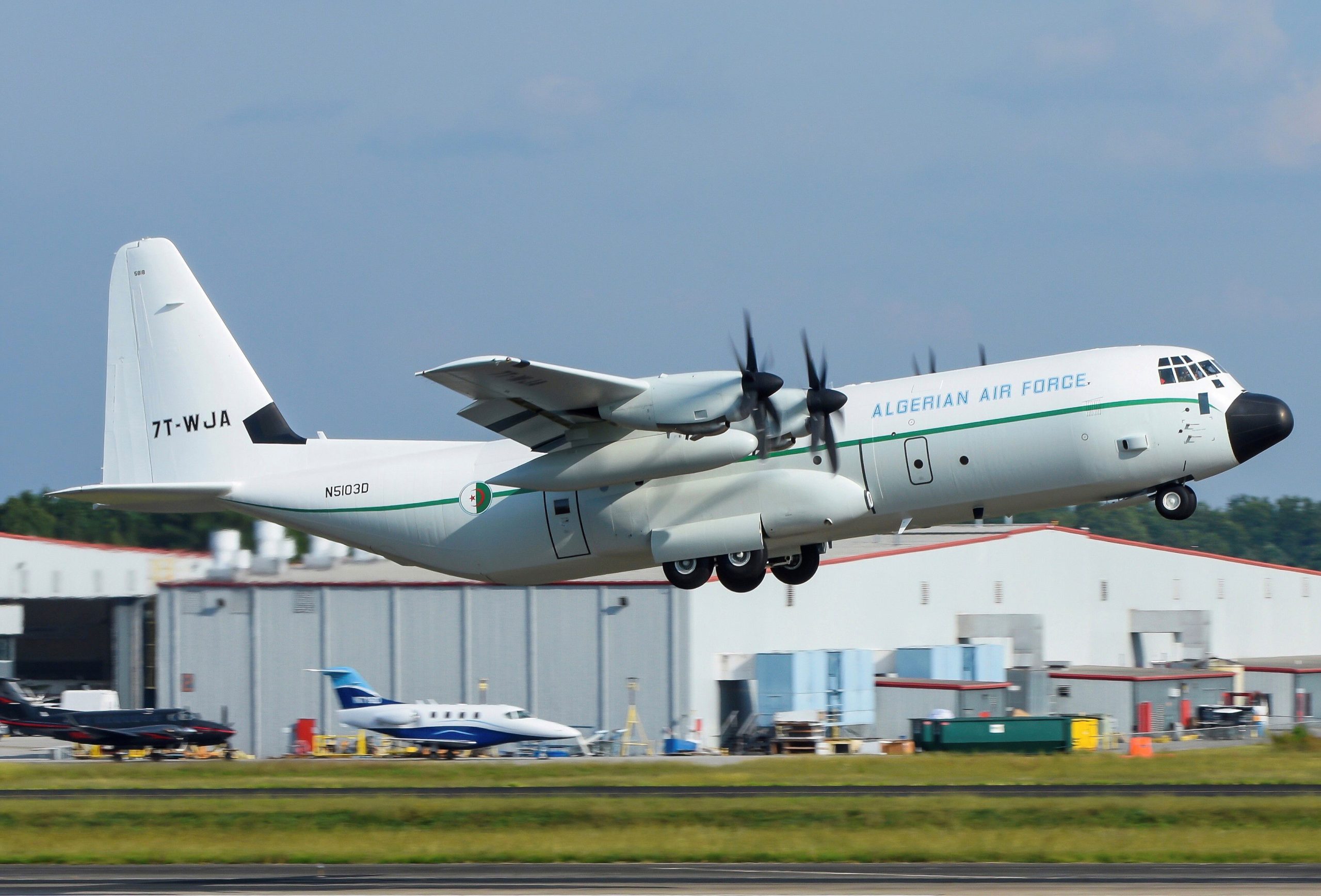 Algeria’s first C-130J being readied for delivery