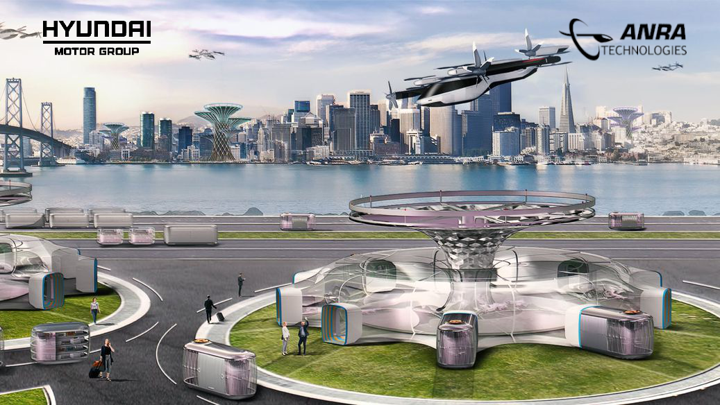 La división UAM de Hyundai Motor Group y ANRA Technologies se asocian