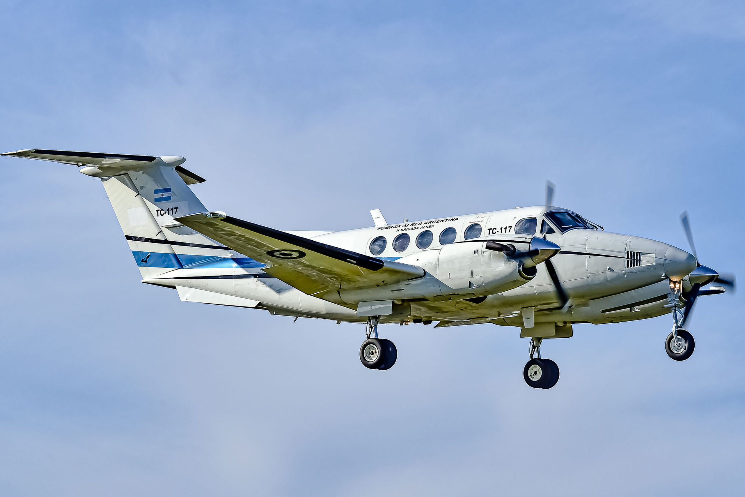 Argentina receives first C-12B Huron