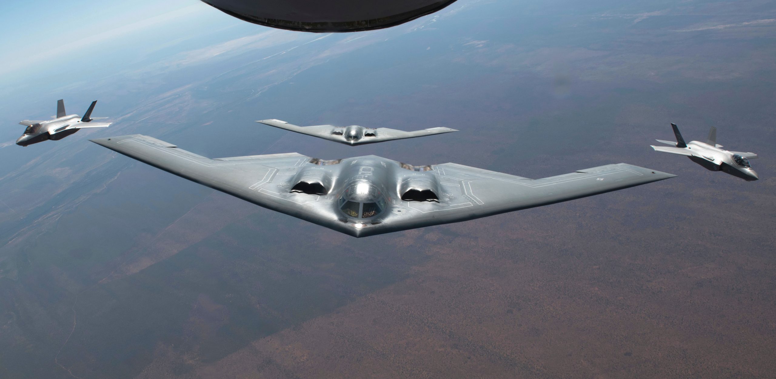 Four B-2A Spirits deploy to Australia for Bomber Task Force mission