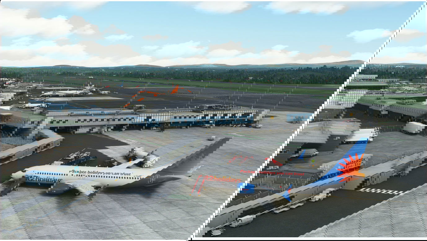 Ya está disponible el aeropuerto de Belfast para Microsoft Flight Simulator