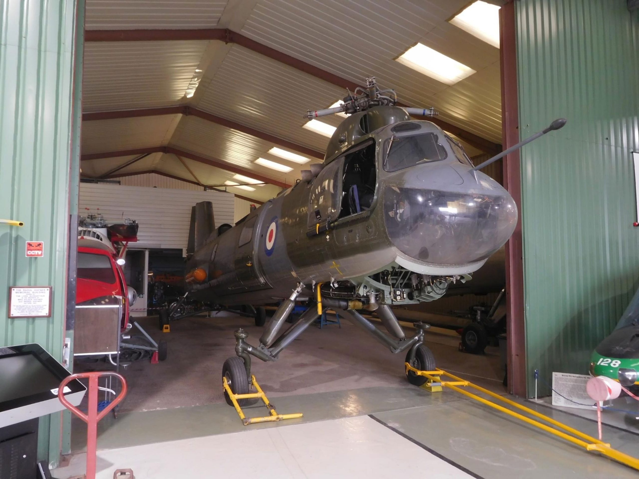 New arrivals at Helicopter Museum