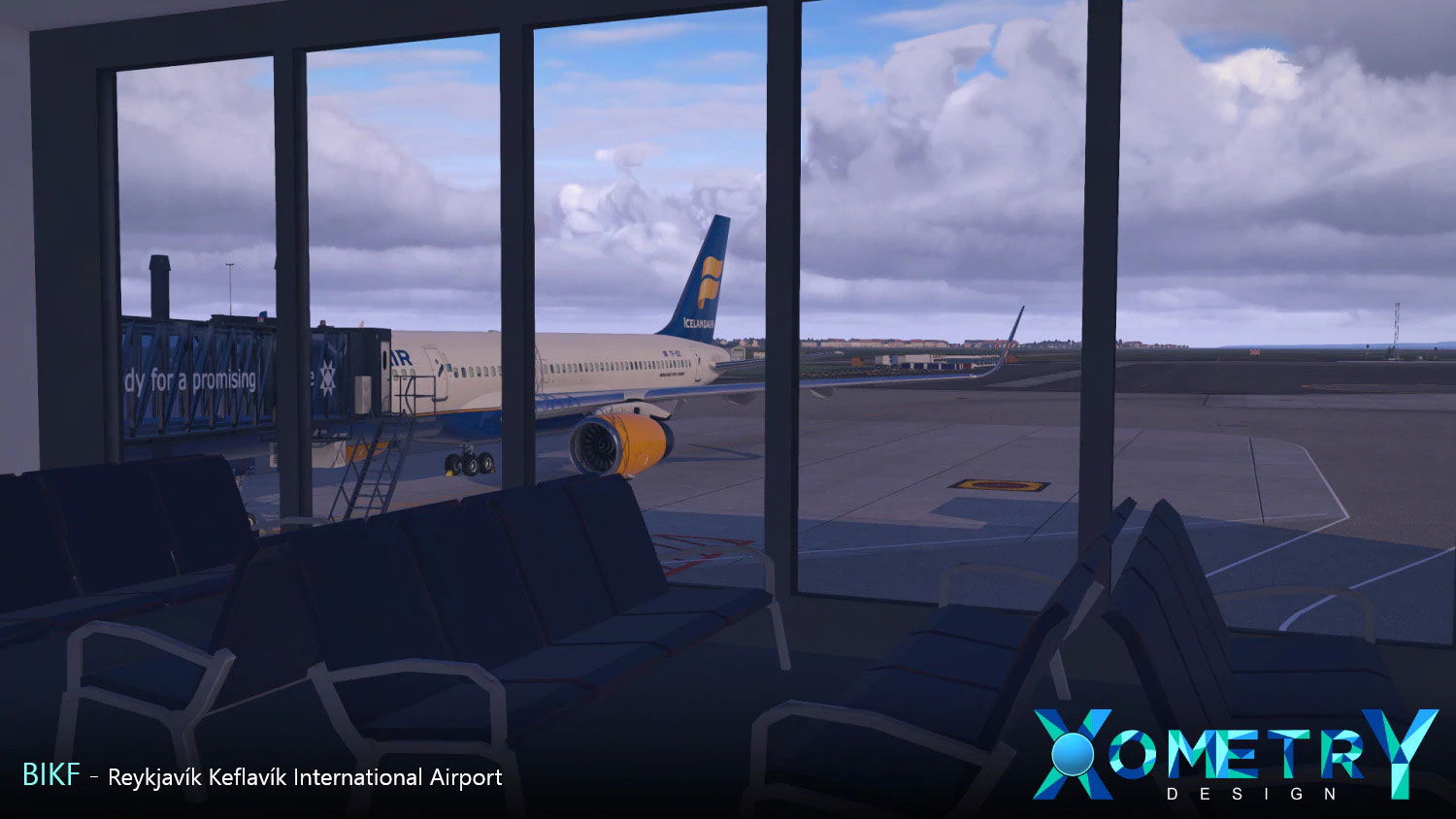 Keflavik Airport for X-Plane