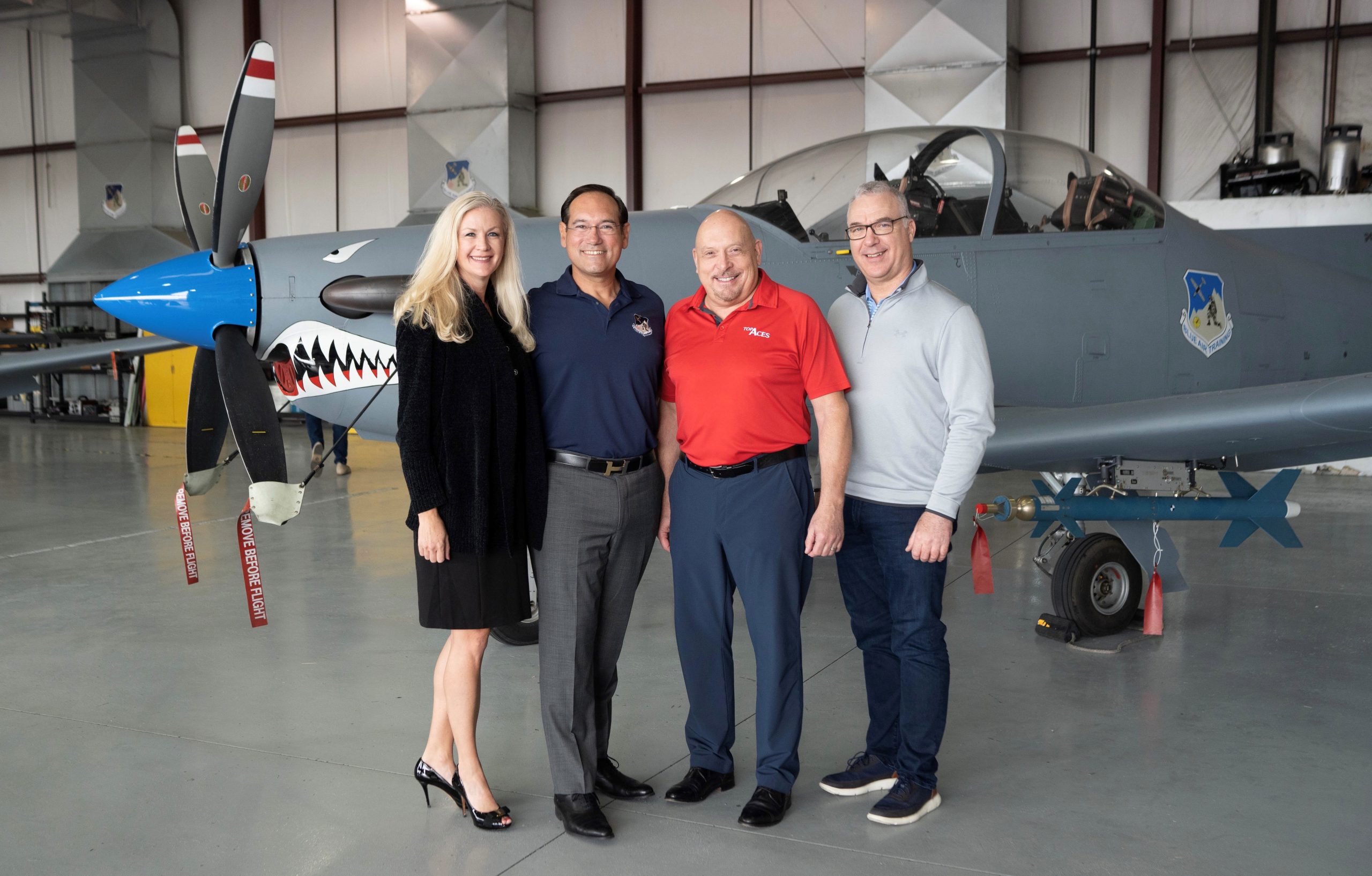 Blue Air Training and Top Aces combine forces