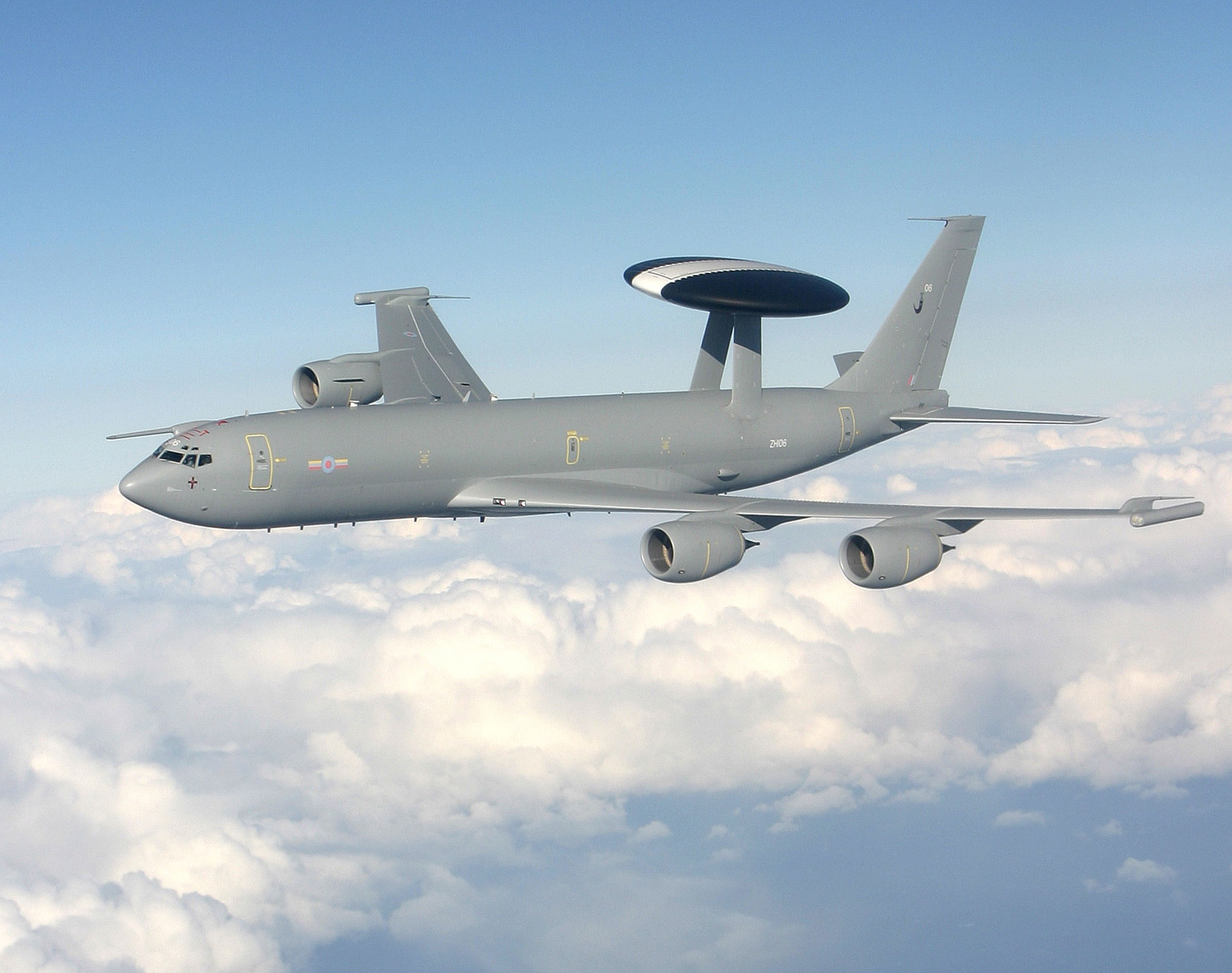 La Armada estadounidense compra el E-3D de la RAF para el entrenamiento del E-6B