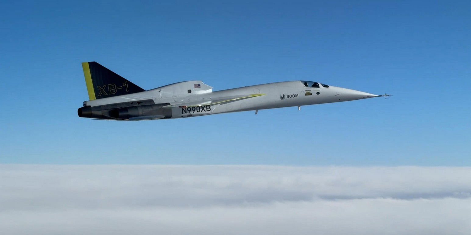 Boom XB-1 se vuelve supersónico
