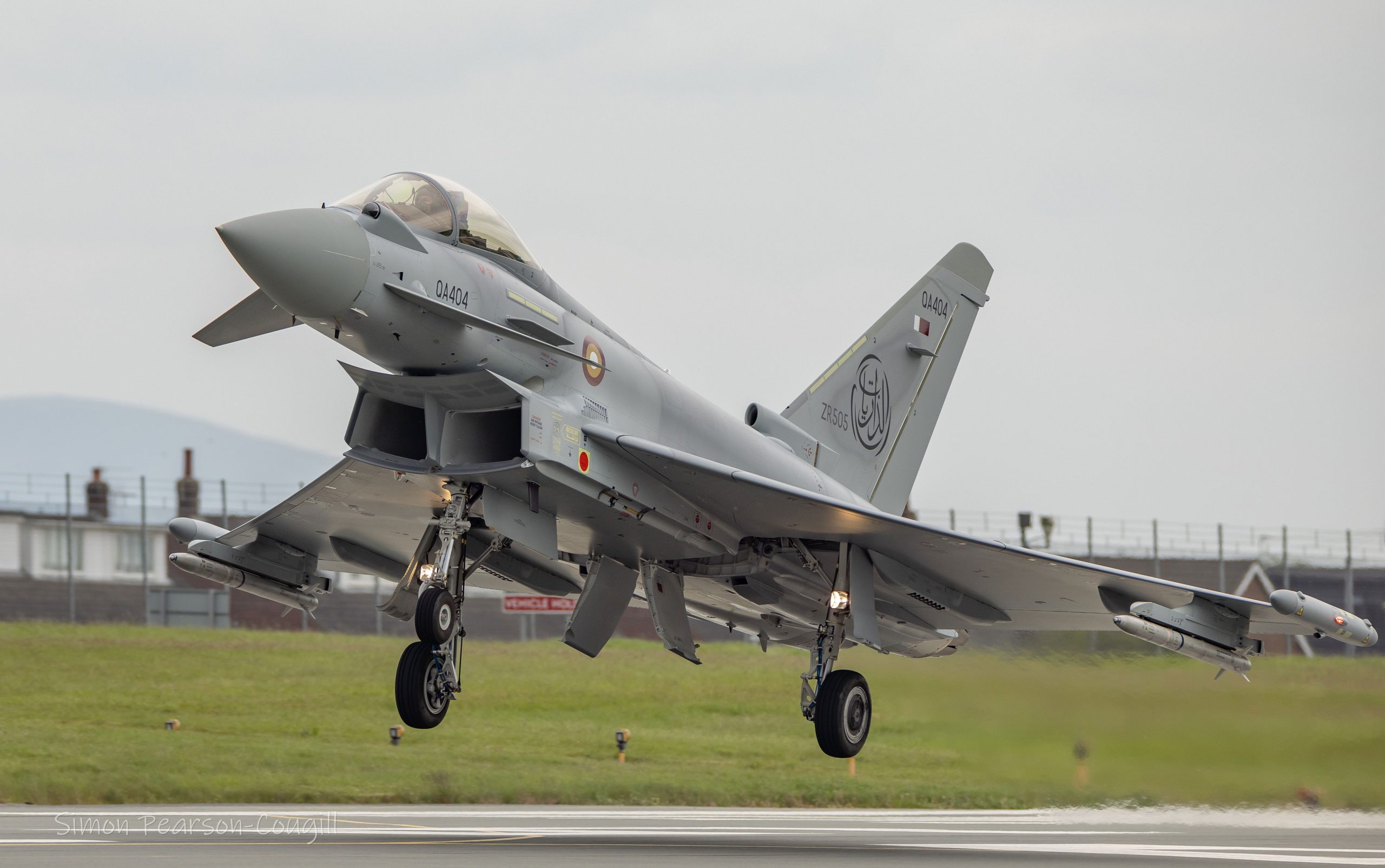 QEAF's first marked Typhoon sighted and more F-15QAs are delivered