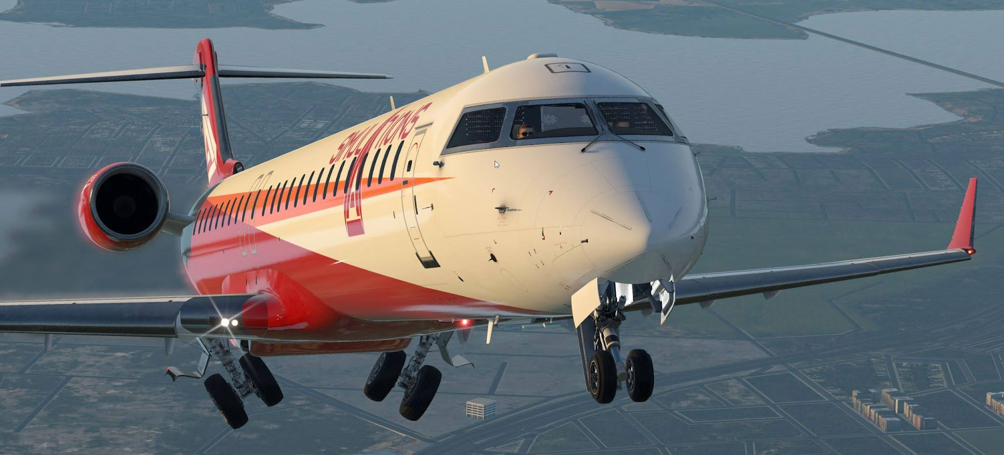 CRJ-900 Ready for Take-Off