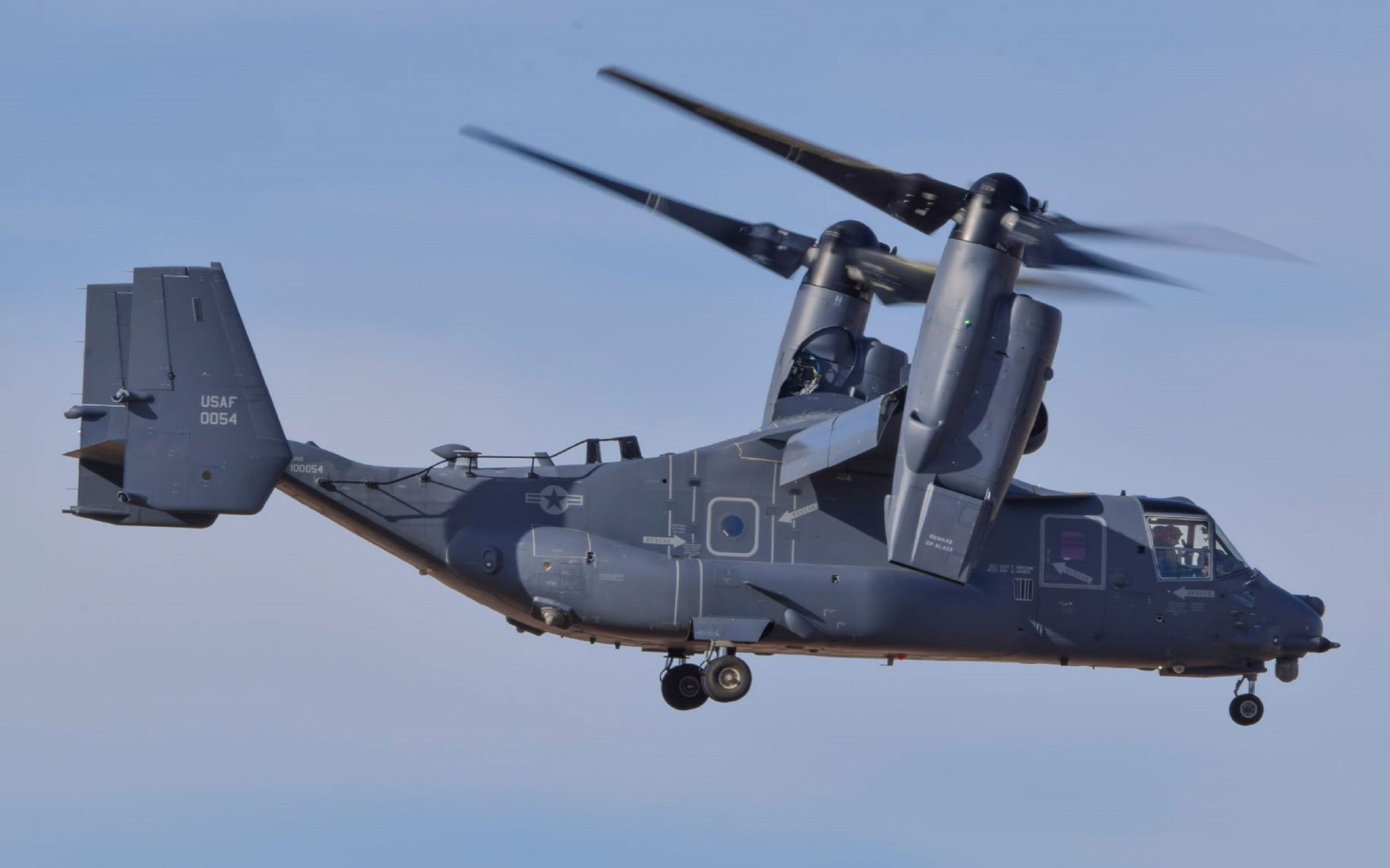 Se ha completado la mejora de las barquillas del primer CV-22 tiltrotor