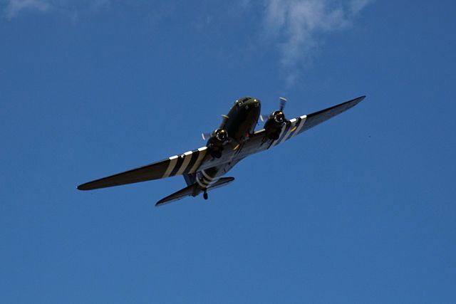BBMF Dakota Flypast Marks Bomber Command at 85