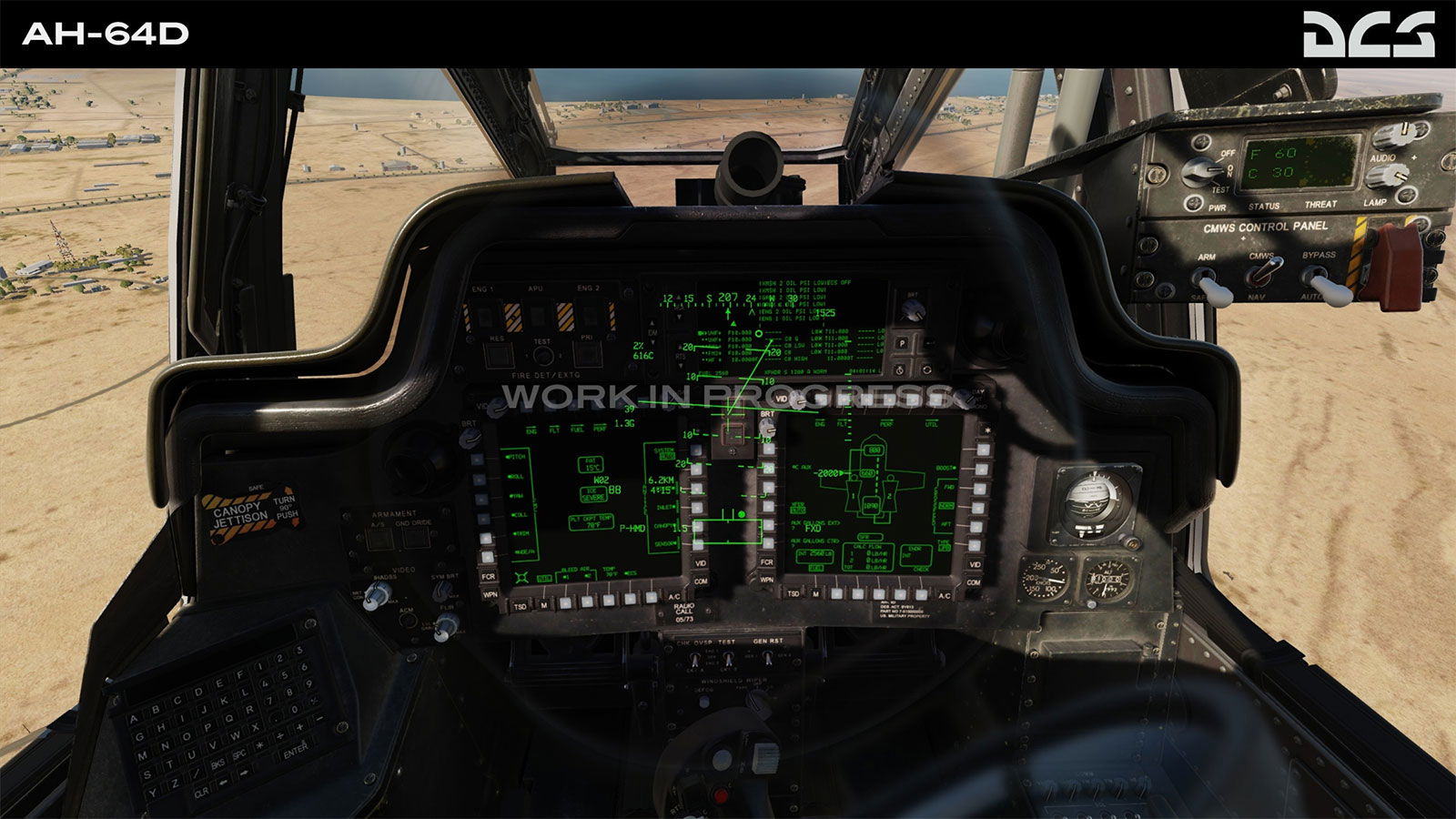 Actualización del desarrollo del DCS AH-64D