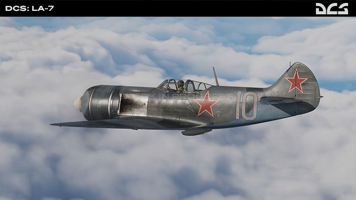 La-7 for DCS World incoming