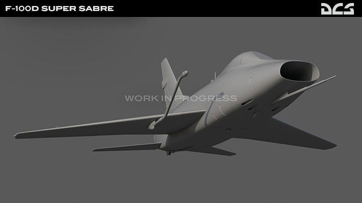 DCS: F-100D Super Sabre en desarrollo