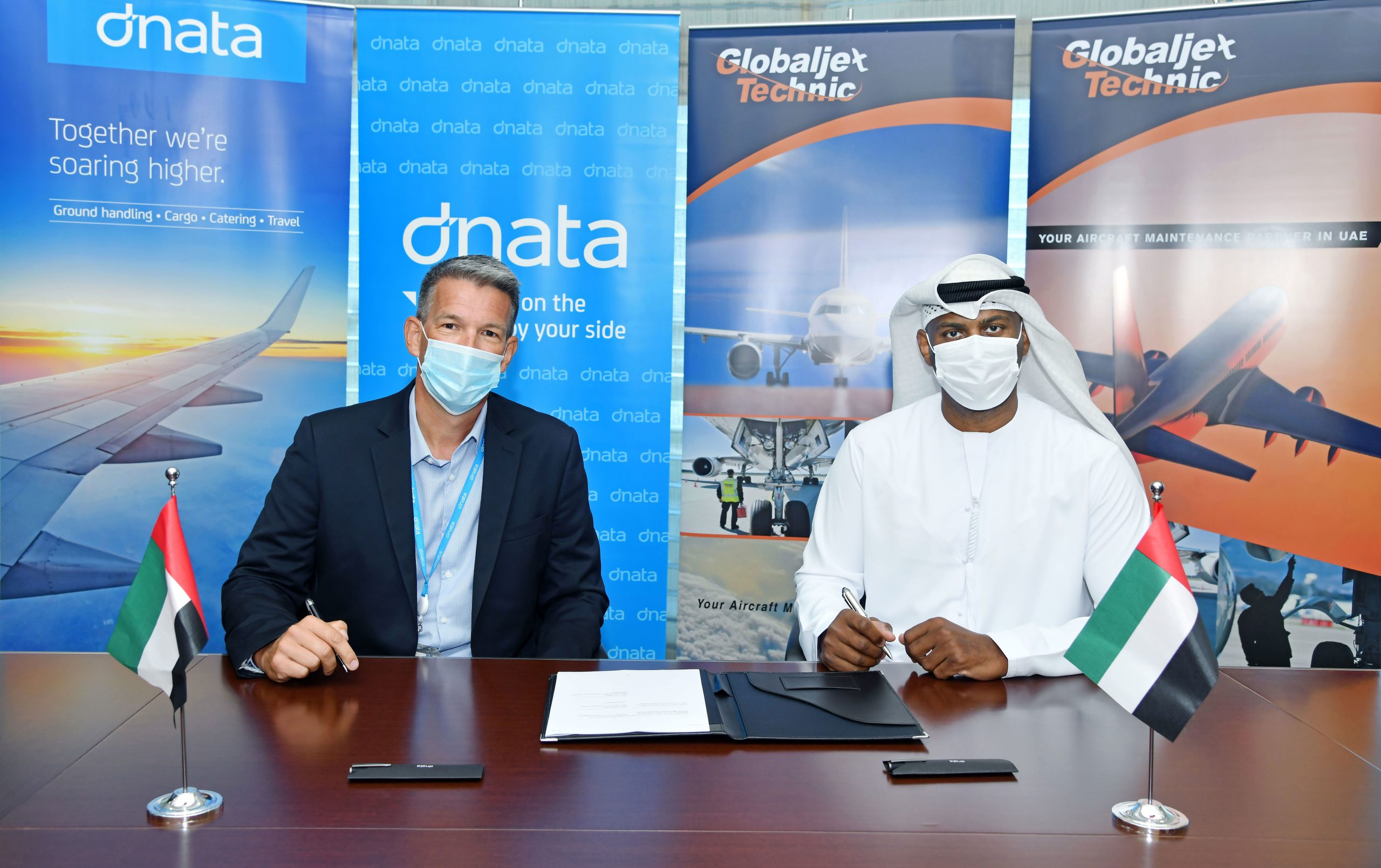 Dnata se asocia con una empresa de mantenimiento de aviones en Dubai