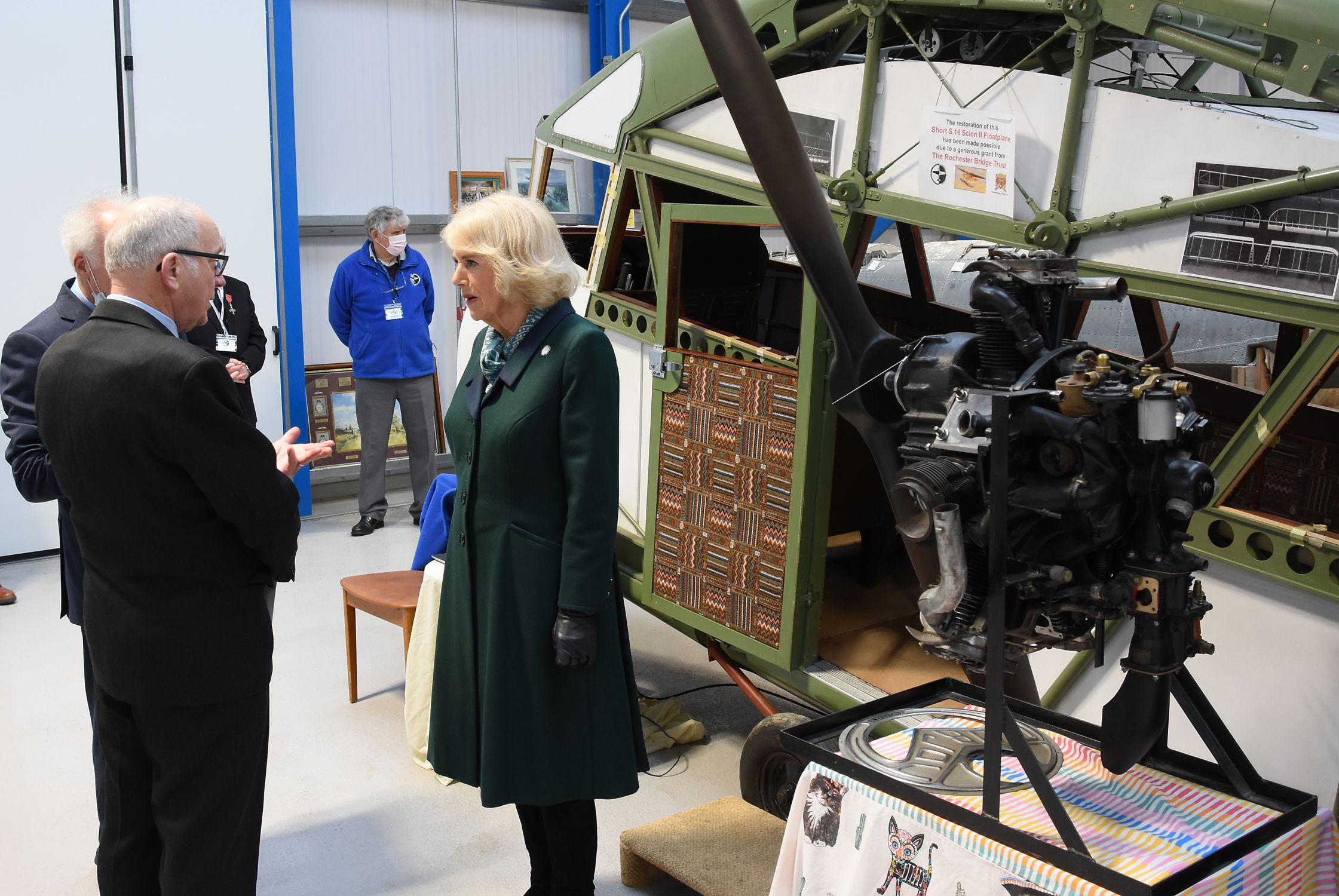 Royal visit to the Medway Aircraft Preservation Society