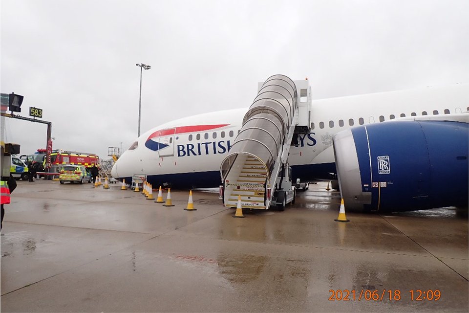 AAIB reveals cause of on-stand BA 787 nose-gear incident
