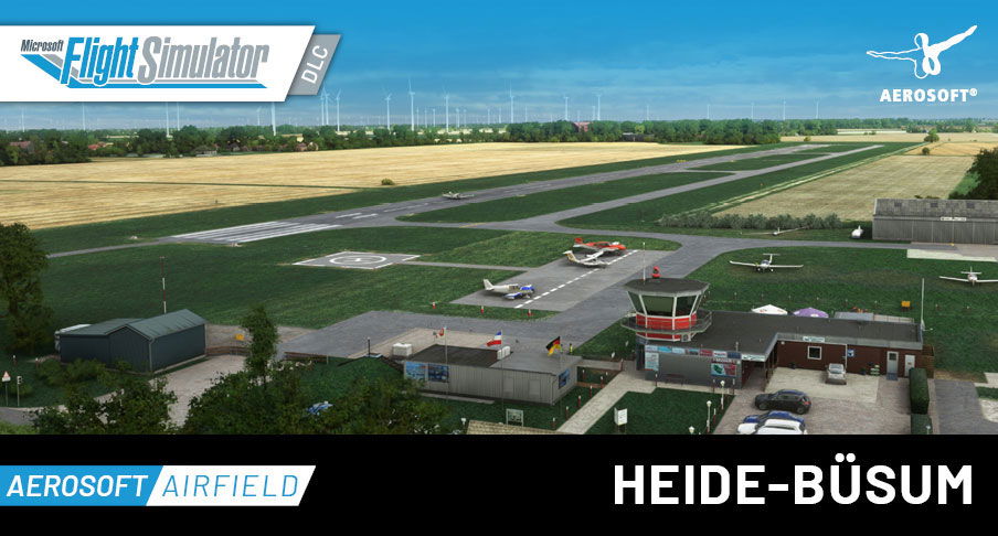 Heide-Büsum Airfield for Microsoft Flight Simulator