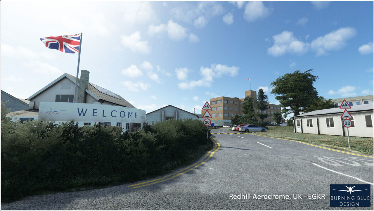 Ya está disponible Redhill Aerodrome para Microsoft Flight Simulator