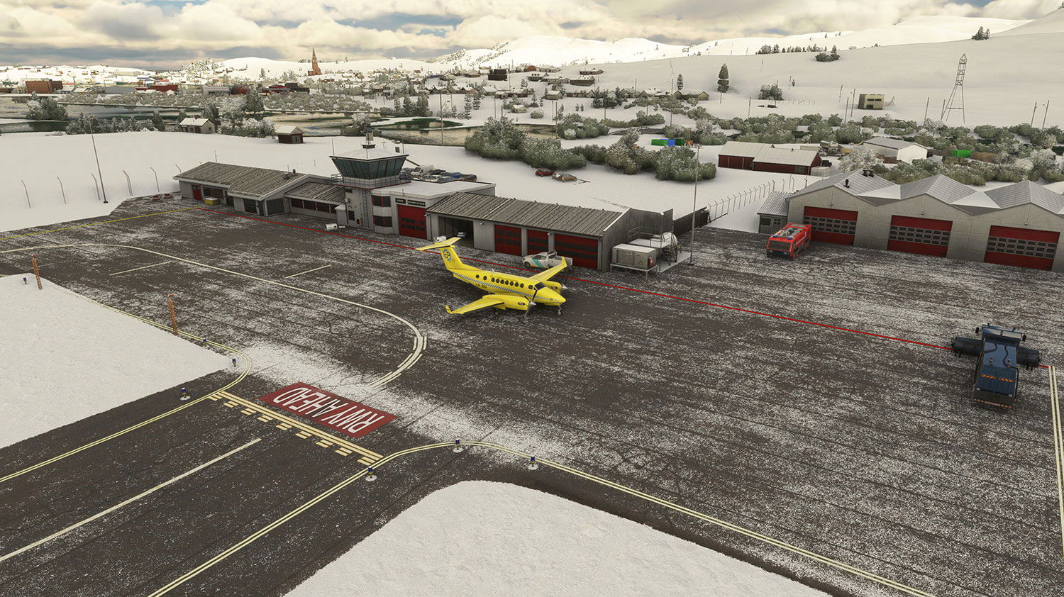 Lanzamiento del aeropuerto de Mehamn de Aerosoft