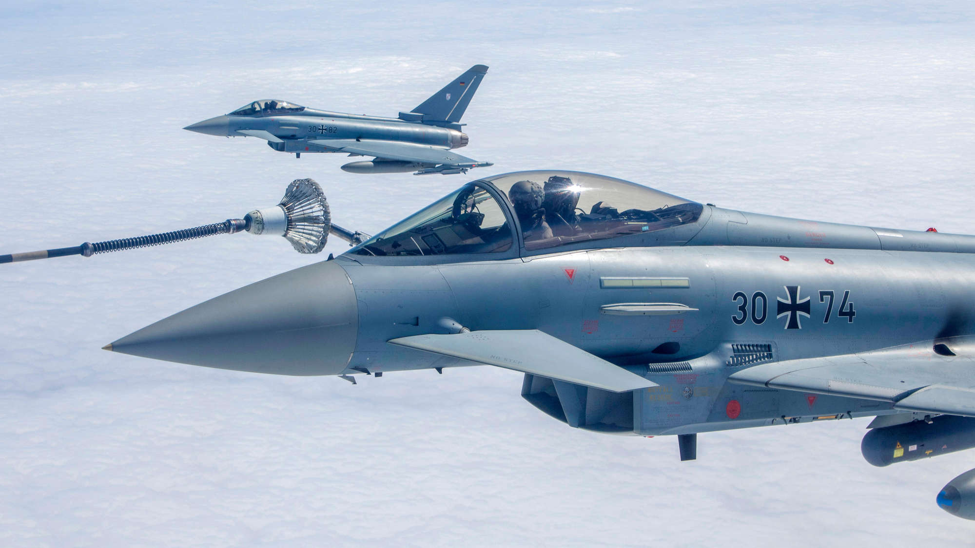 Germany and Denmark strengthen NATO Air Policing operations in Romania and Lithuania