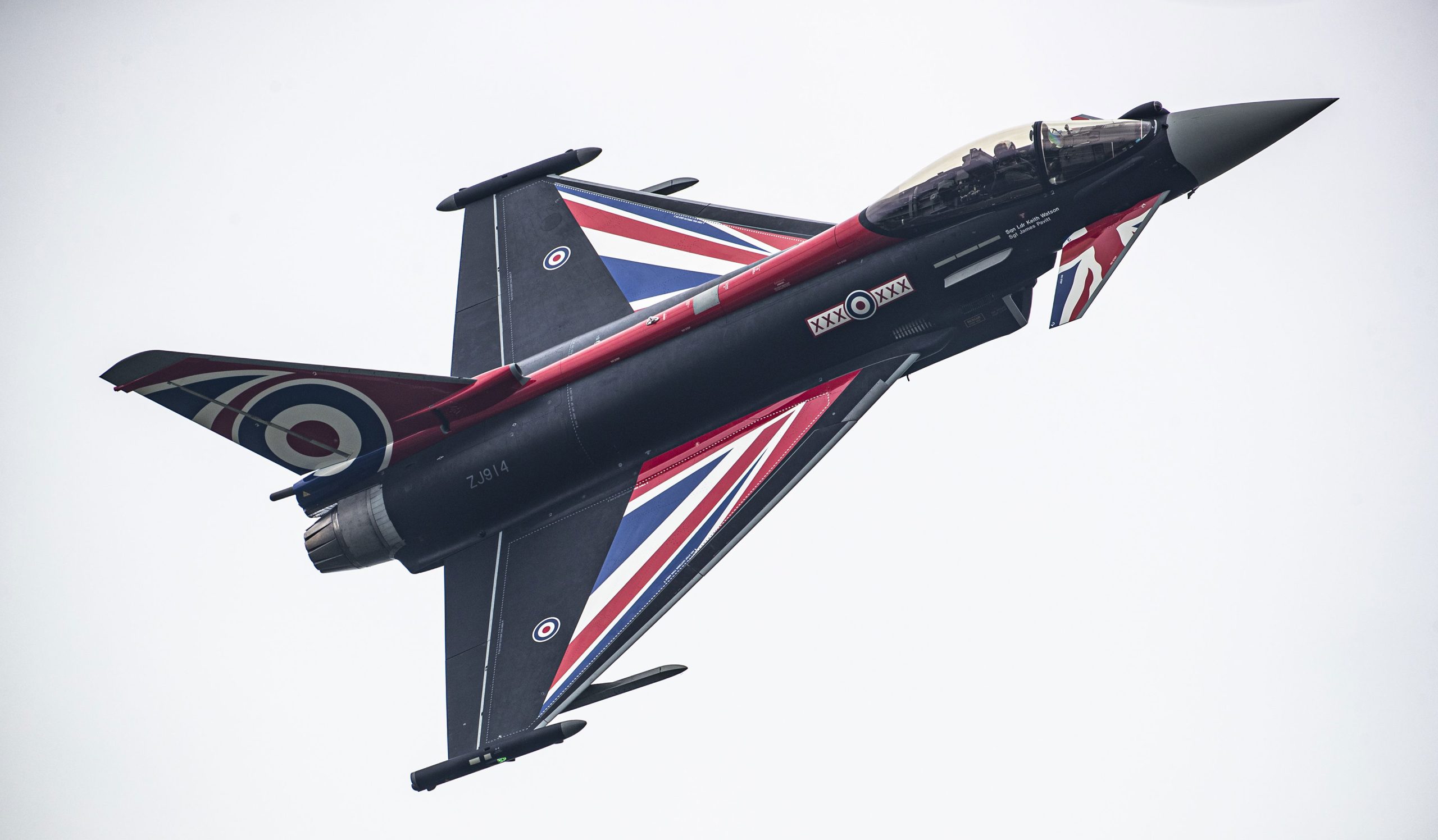 New livery for RAF’s Typhoon display team