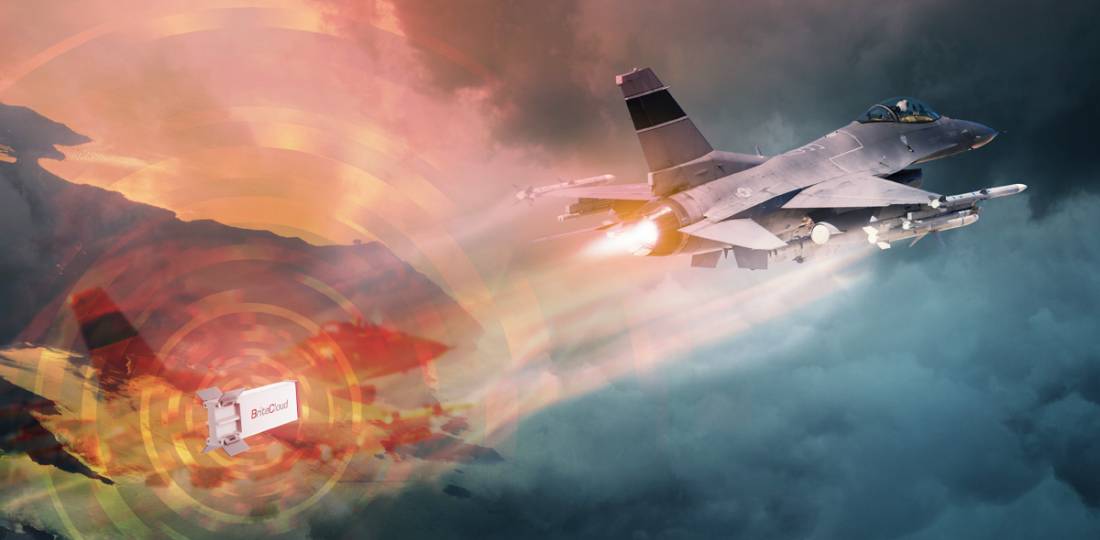 DSEI 2021: BriteCloud set to begin flight trials with US F-16s