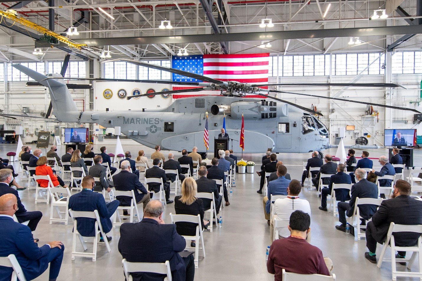Sikorsky delivers first Connecticut-built CH-53K to the USMC