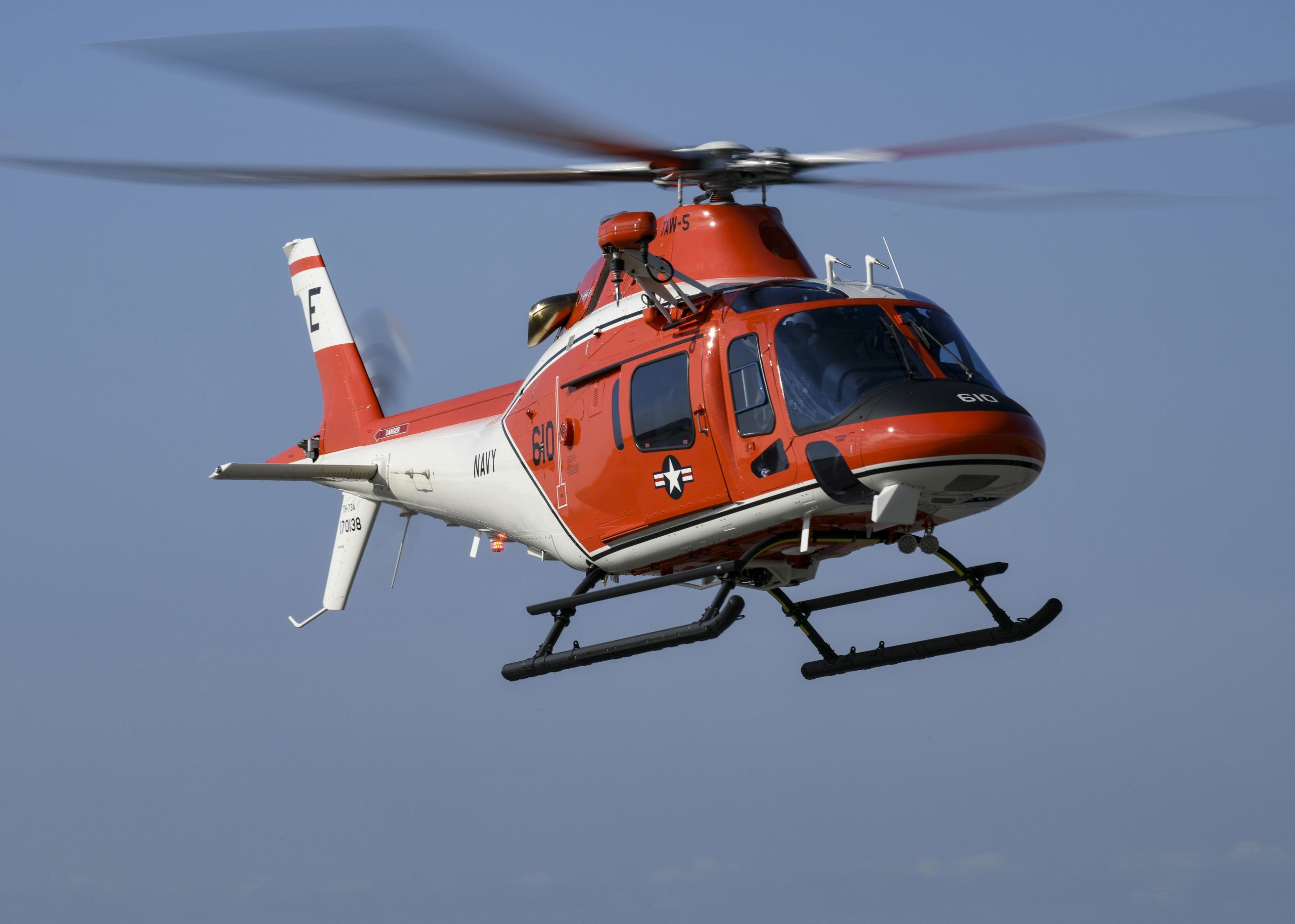 US Navy’s first TH-73A Thrasher arrives at Whiting Field