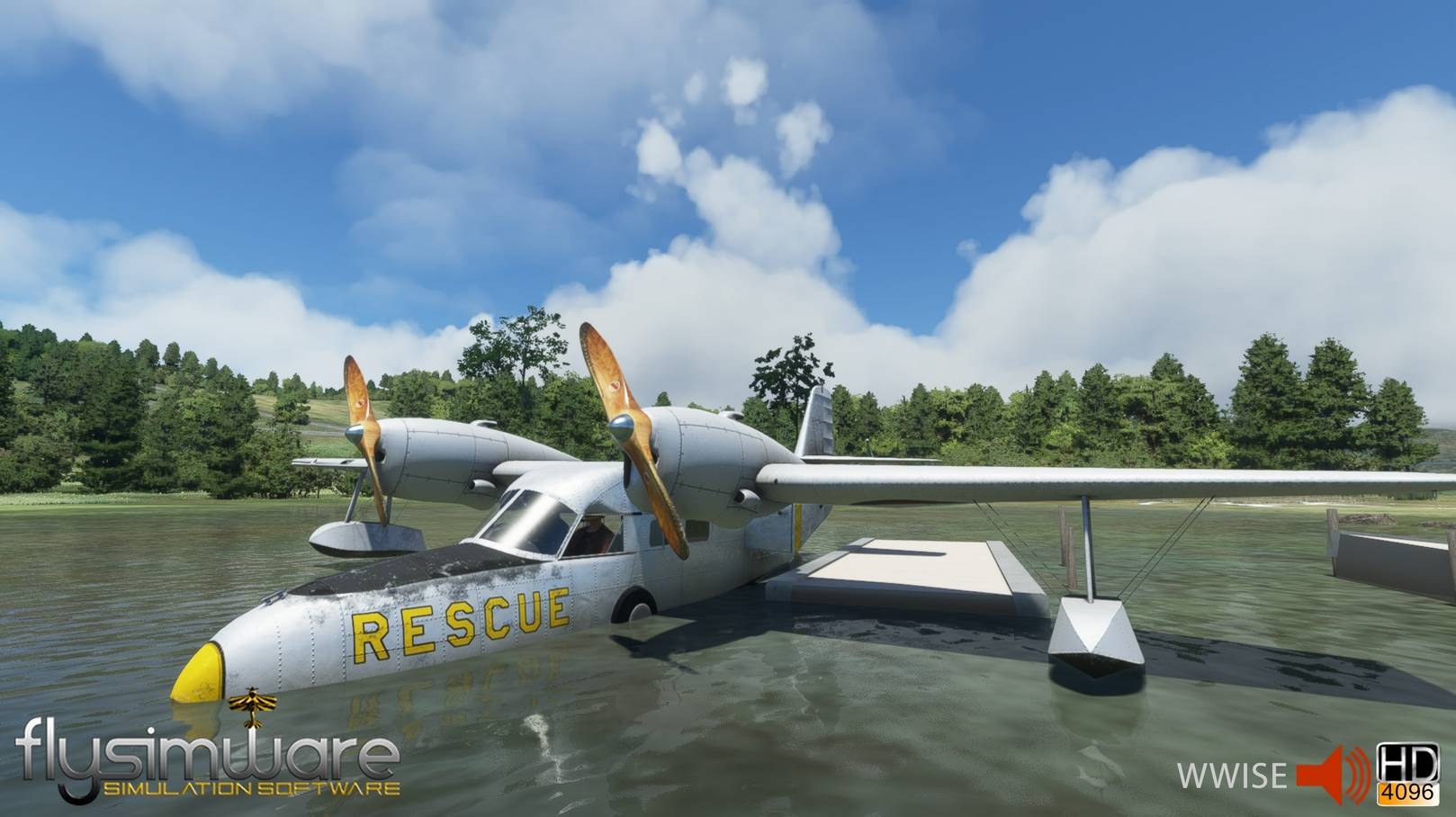 Flysimware Grumman G-44A Widgeon para Microsoft Flight Simulator